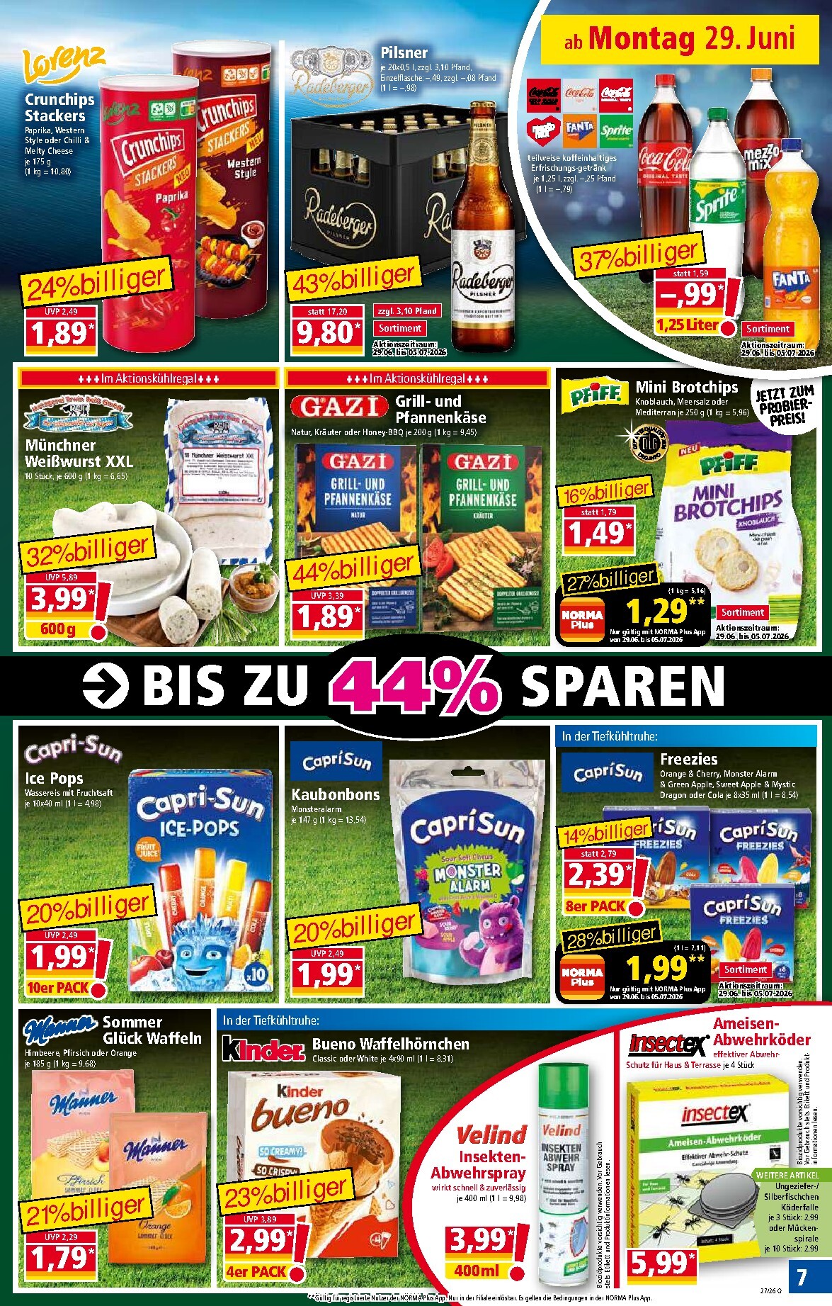 norma - Norma Prospekt nächste Woche – von Montag 29.06.2026 bis Sonntag 05.07.2026 - page: 7