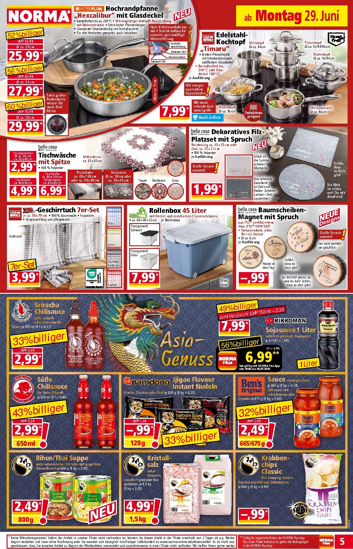 norma - Norma Prospekt nächste Woche – von Montag 29.06.2026 bis Sonntag 05.07.2026 - page: 5