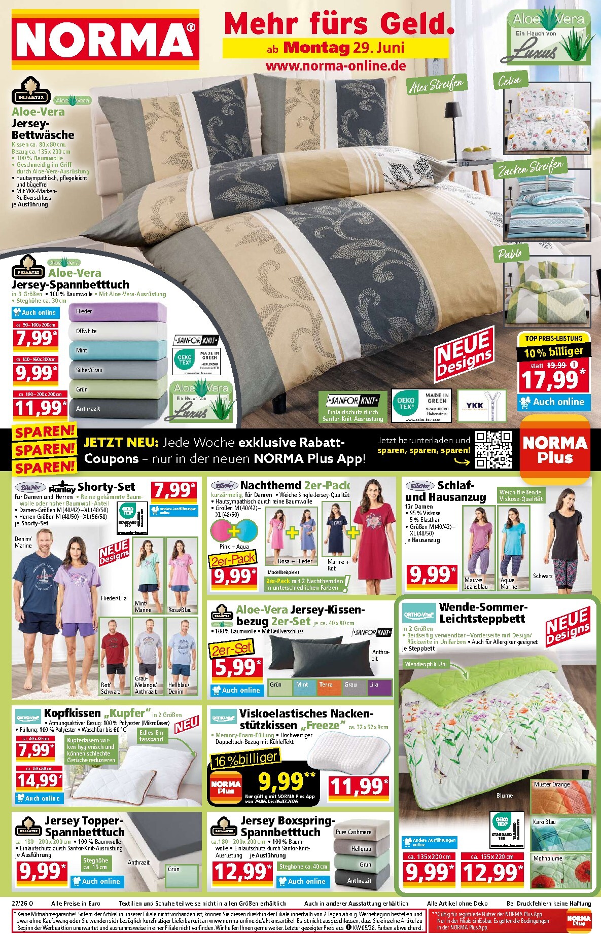 norma - Norma Prospekt nächste Woche – von Montag 29.06.2026 bis Sonntag 05.07.2026