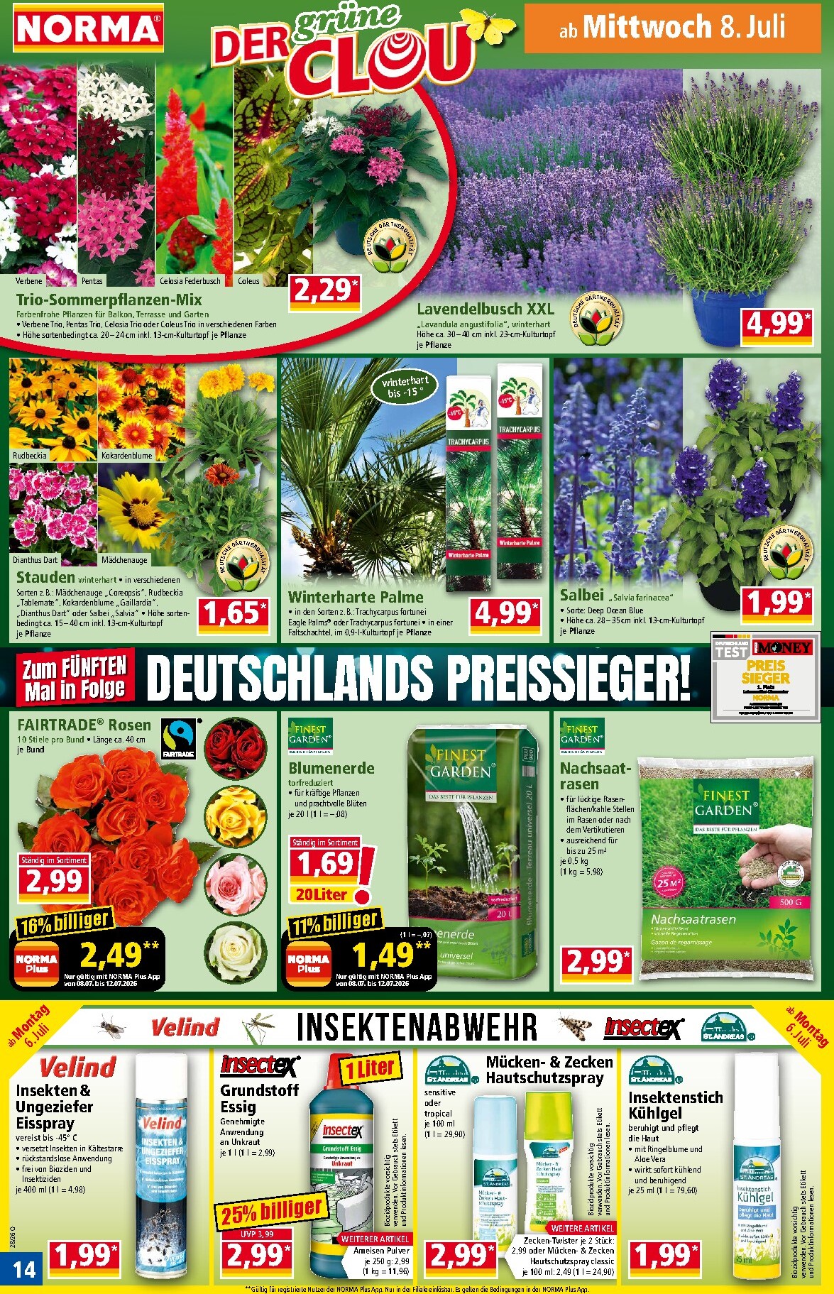 norma - Norma Prospekt nächste Woche – von Montag 06.07.2026 bis Samstag 11.07.2026 - page: 14