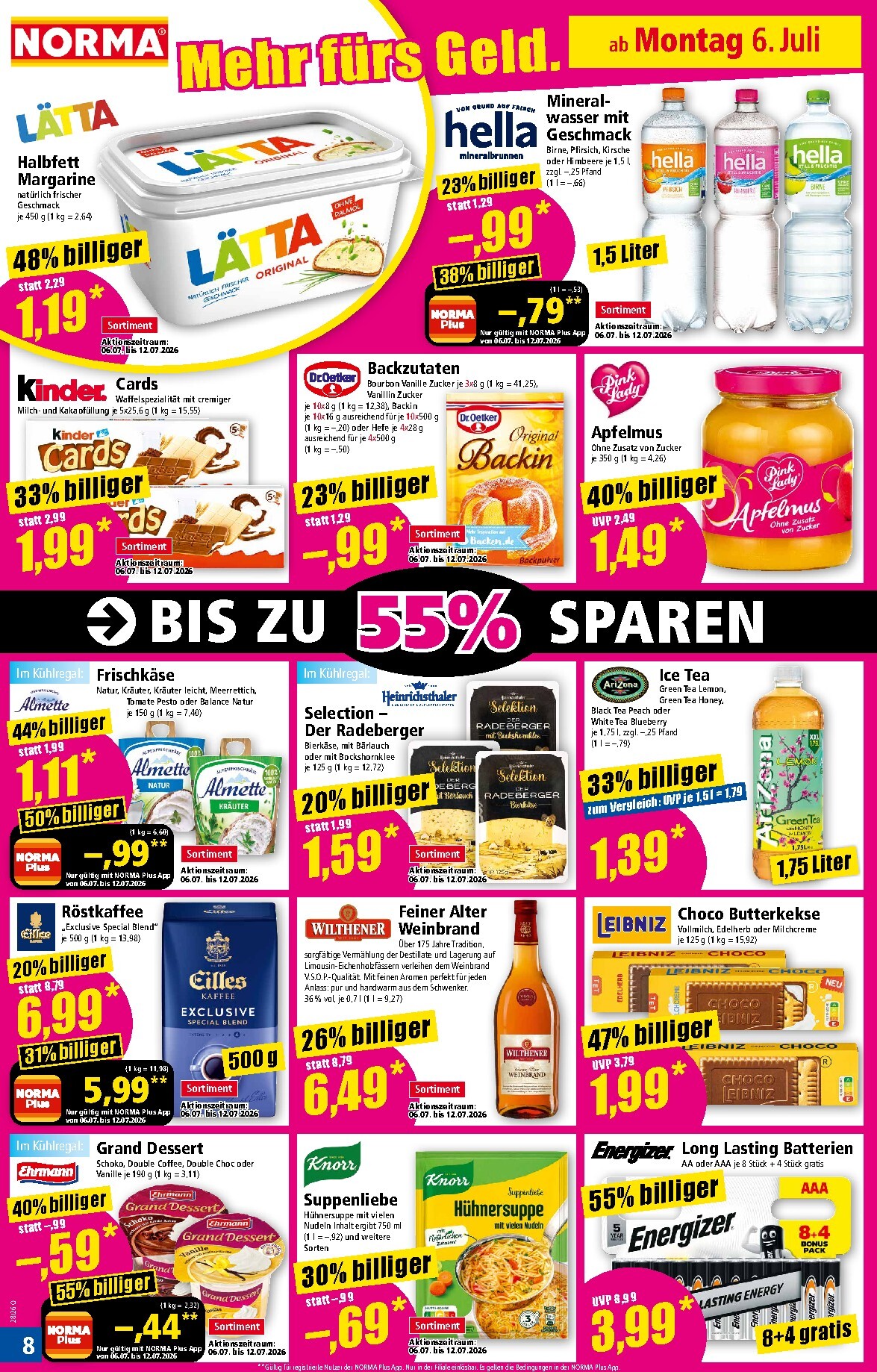norma - Norma Prospekt nächste Woche – von Montag 06.07.2026 bis Samstag 11.07.2026 - page: 8