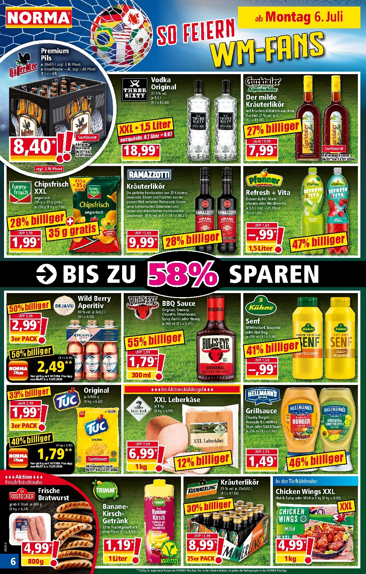 norma - Norma Prospekt nächste Woche – von Montag 06.07.2026 bis Samstag 11.07.2026 - page: 6