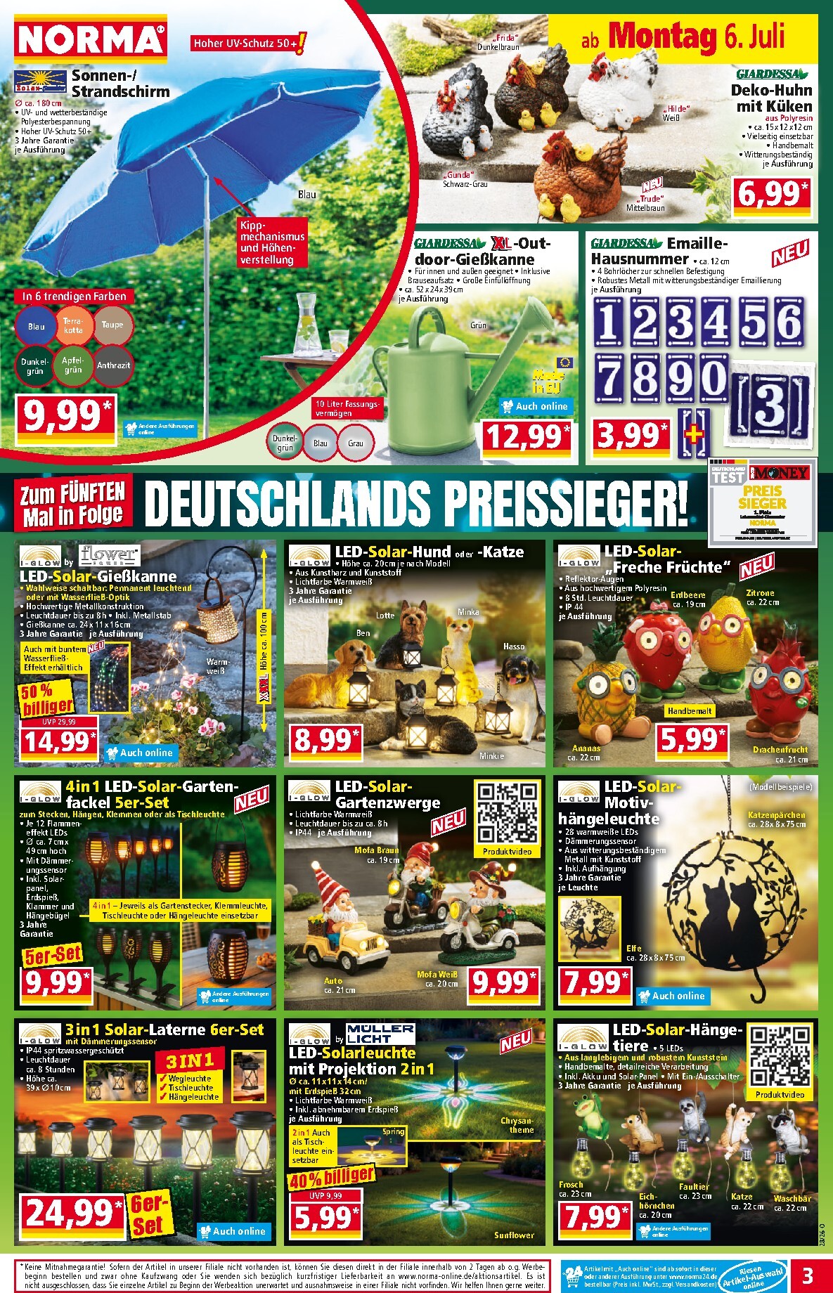 norma - Norma Prospekt nächste Woche – von Montag 06.07.2026 bis Samstag 11.07.2026 - page: 3