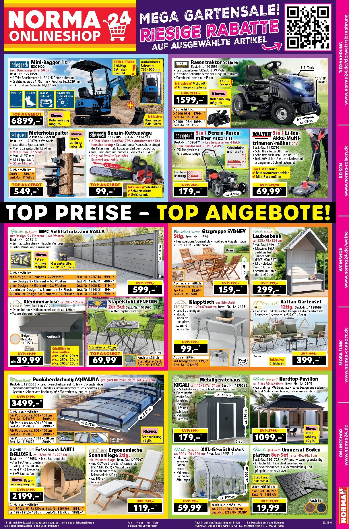 norma - Norma24 - Onlineshop Prospekt nächste Woche – von Montag 06.07.2026 bis Sonntag 12.07.2026