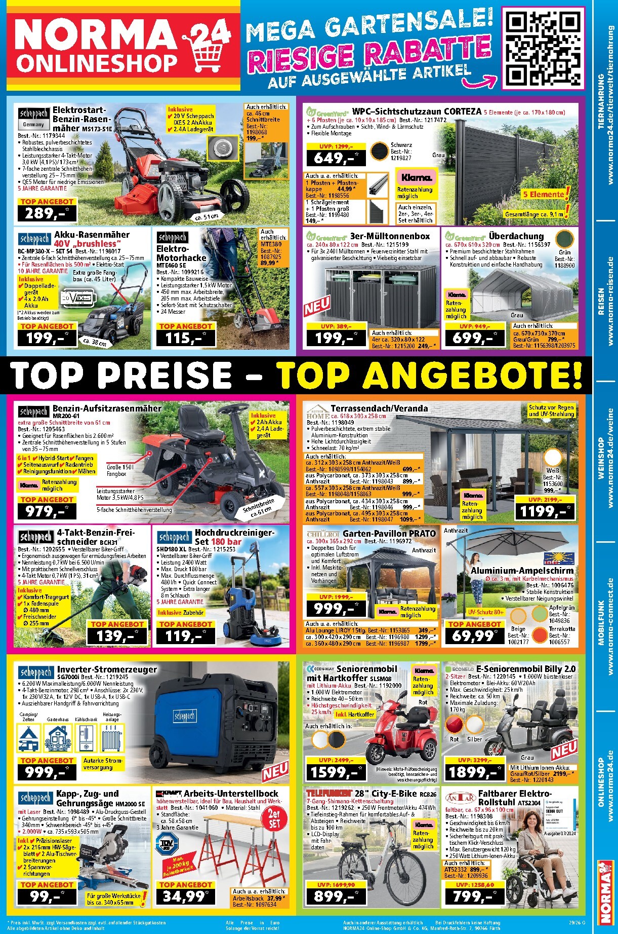 norma - Norma24 - Onlineshop Prospekt nächste Woche – von Montag 13.07.2026 bis Sonntag 19.07.2026