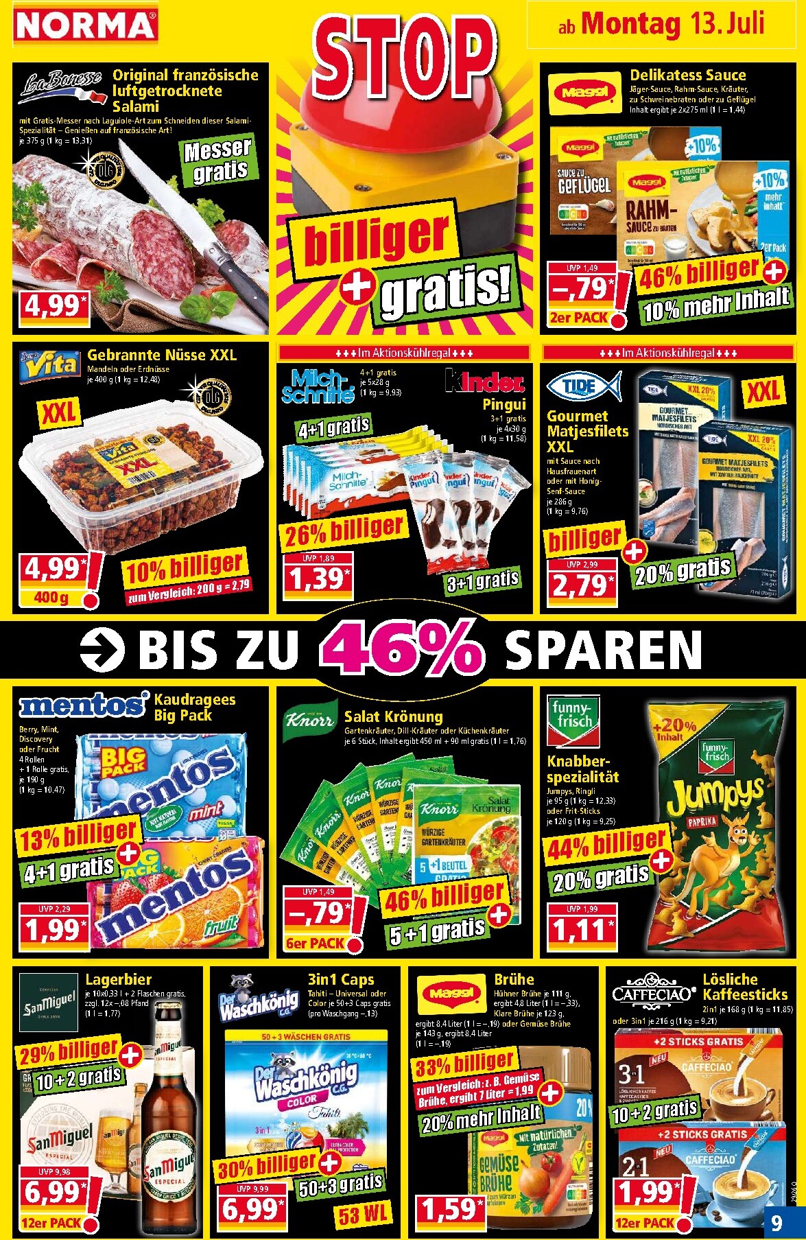 norma - Norma Prospekt nächste Woche – von Montag 13.07.2026 bis Samstag 18.07.2026 - page: 9