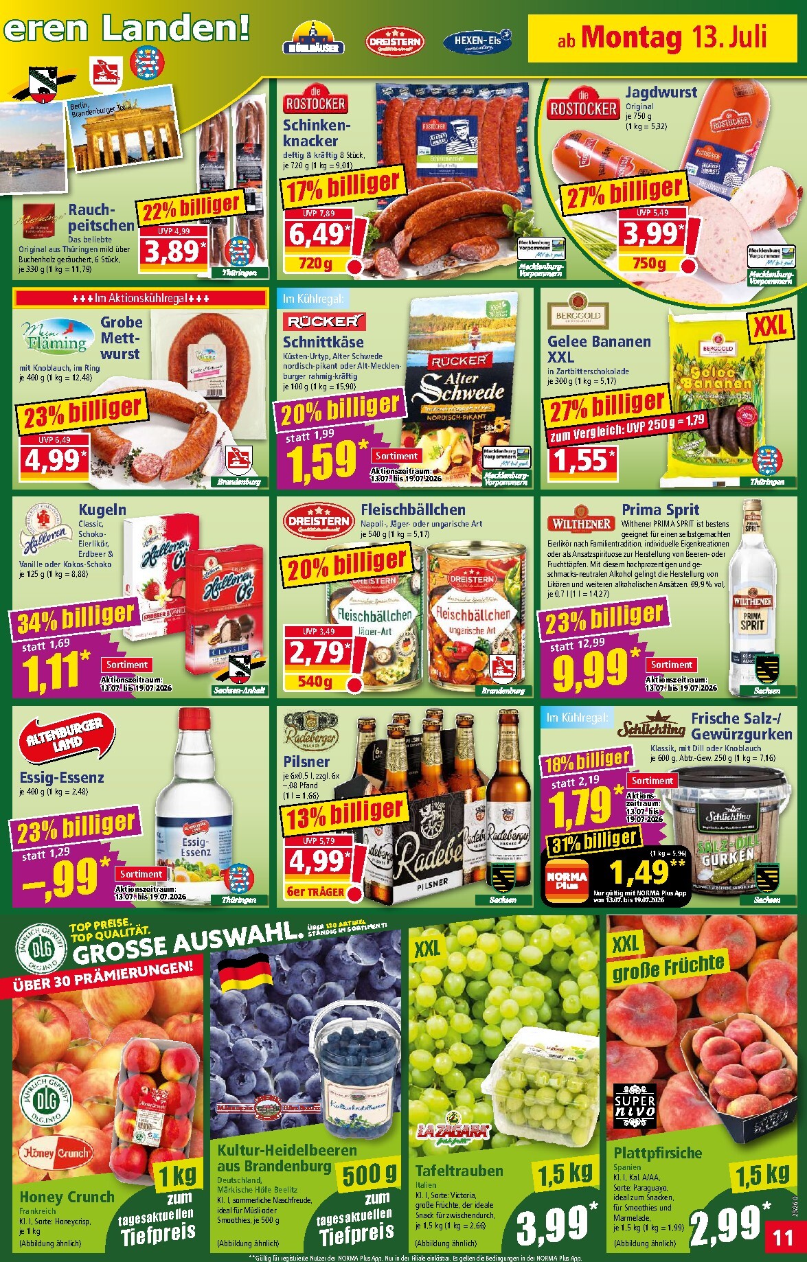 norma - Norma Prospekt nächste Woche – von Montag 13.07.2026 bis Samstag 18.07.2026 - page: 11