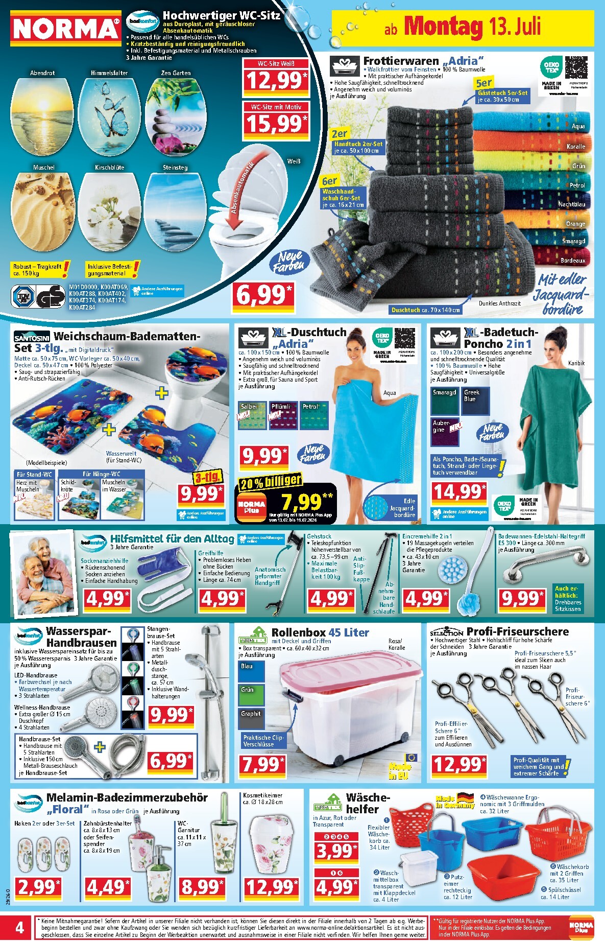 norma - Norma Prospekt nächste Woche – von Montag 13.07.2026 bis Samstag 18.07.2026 - page: 4