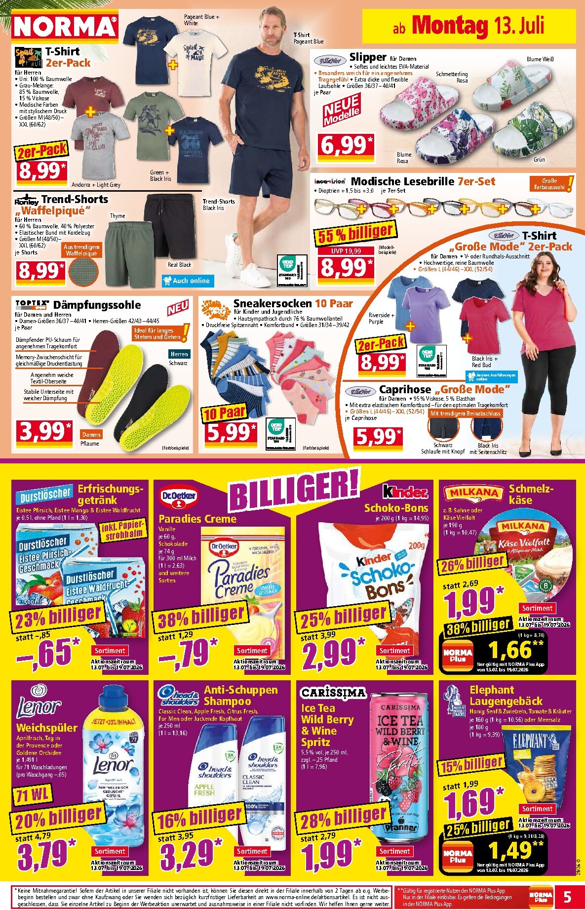 norma - Norma Prospekt nächste Woche – von Montag 13.07.2026 bis Samstag 18.07.2026 - page: 5