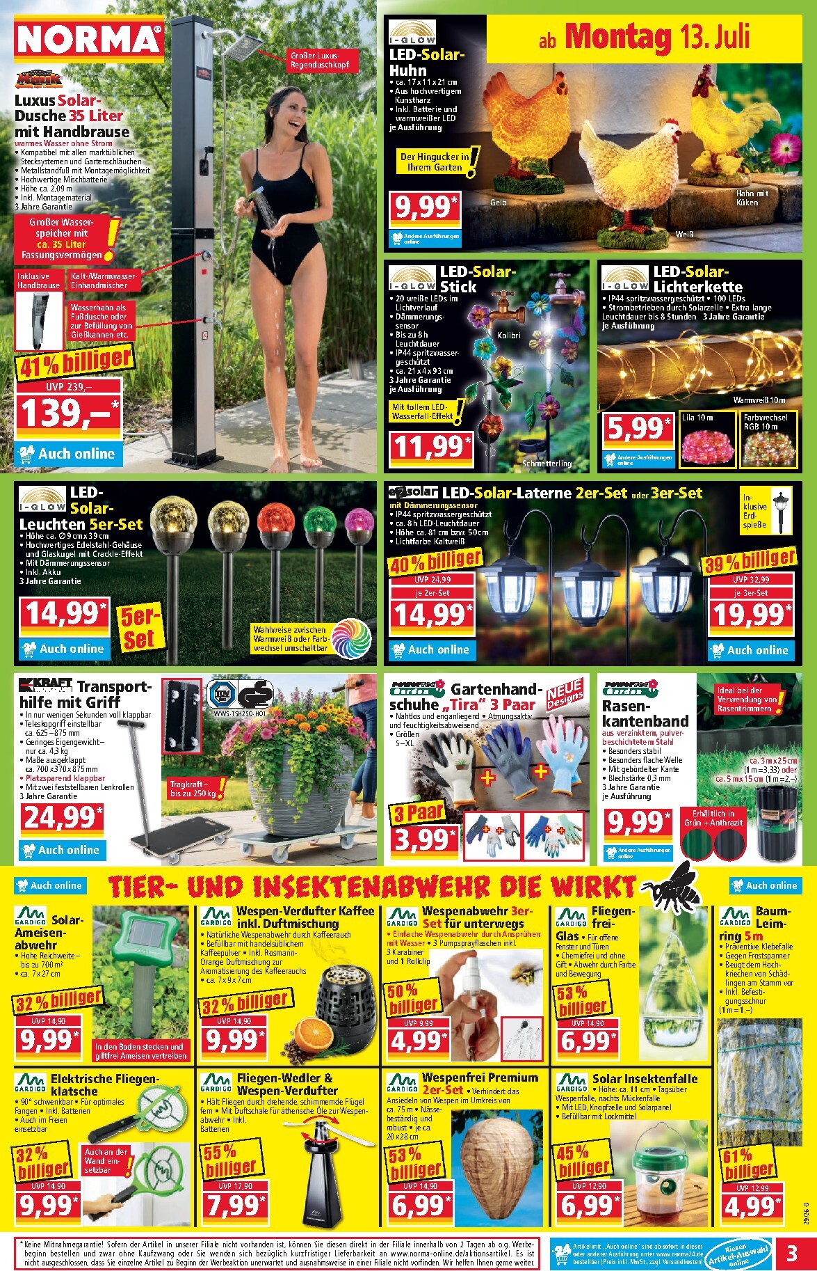norma - Norma Prospekt nächste Woche – von Montag 13.07.2026 bis Samstag 18.07.2026 - page: 3