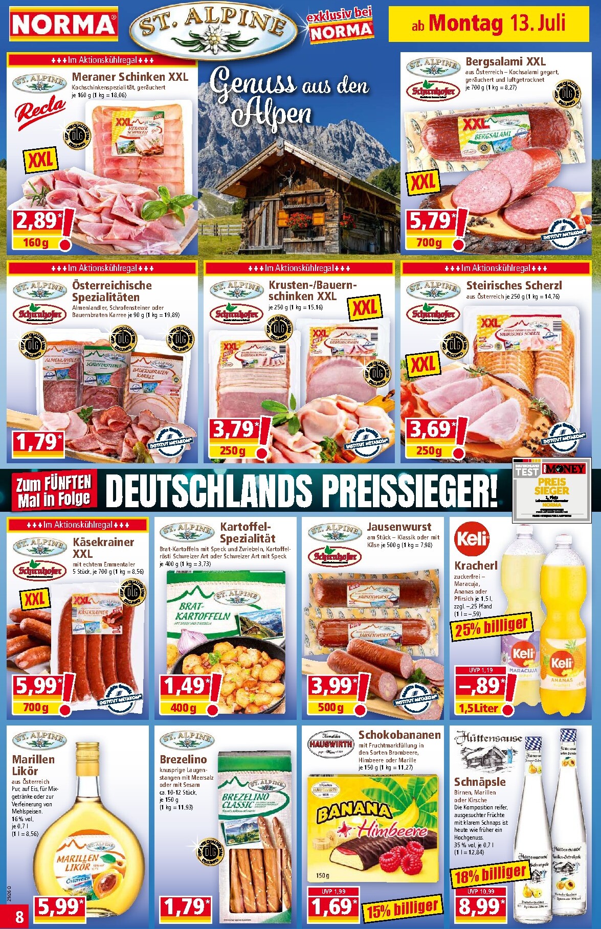 norma - Norma Prospekt nächste Woche – von Montag 13.07.2026 bis Samstag 18.07.2026 - page: 8