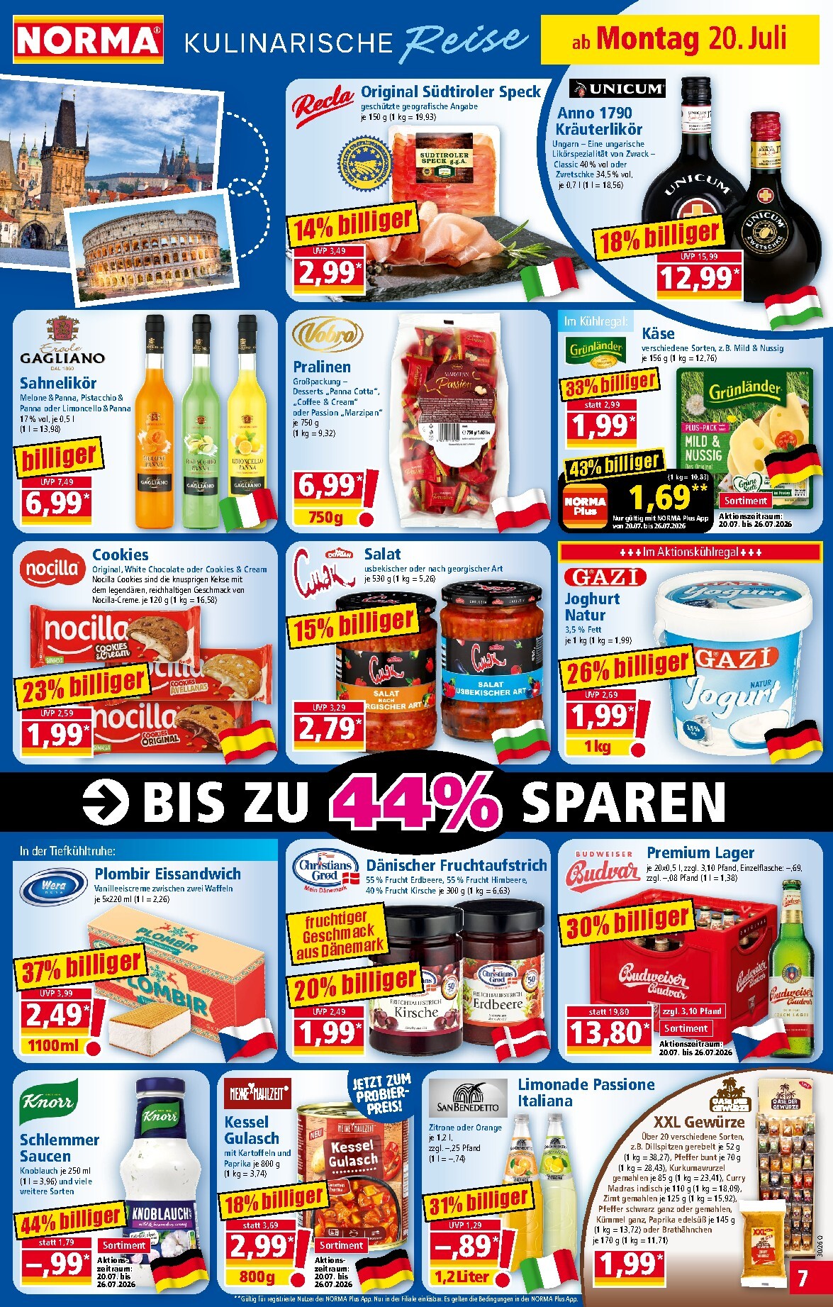 norma - Norma Prospekt nächste Woche – von Montag 20.07.2026 bis Samstag 25.07.2026 - page: 7