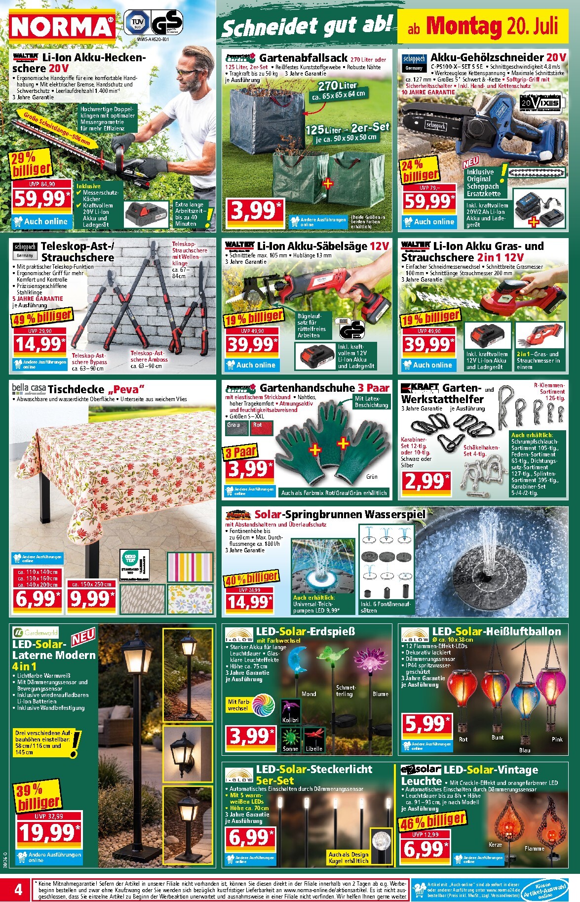 norma - Norma Prospekt nächste Woche – von Montag 20.07.2026 bis Samstag 25.07.2026 - page: 4