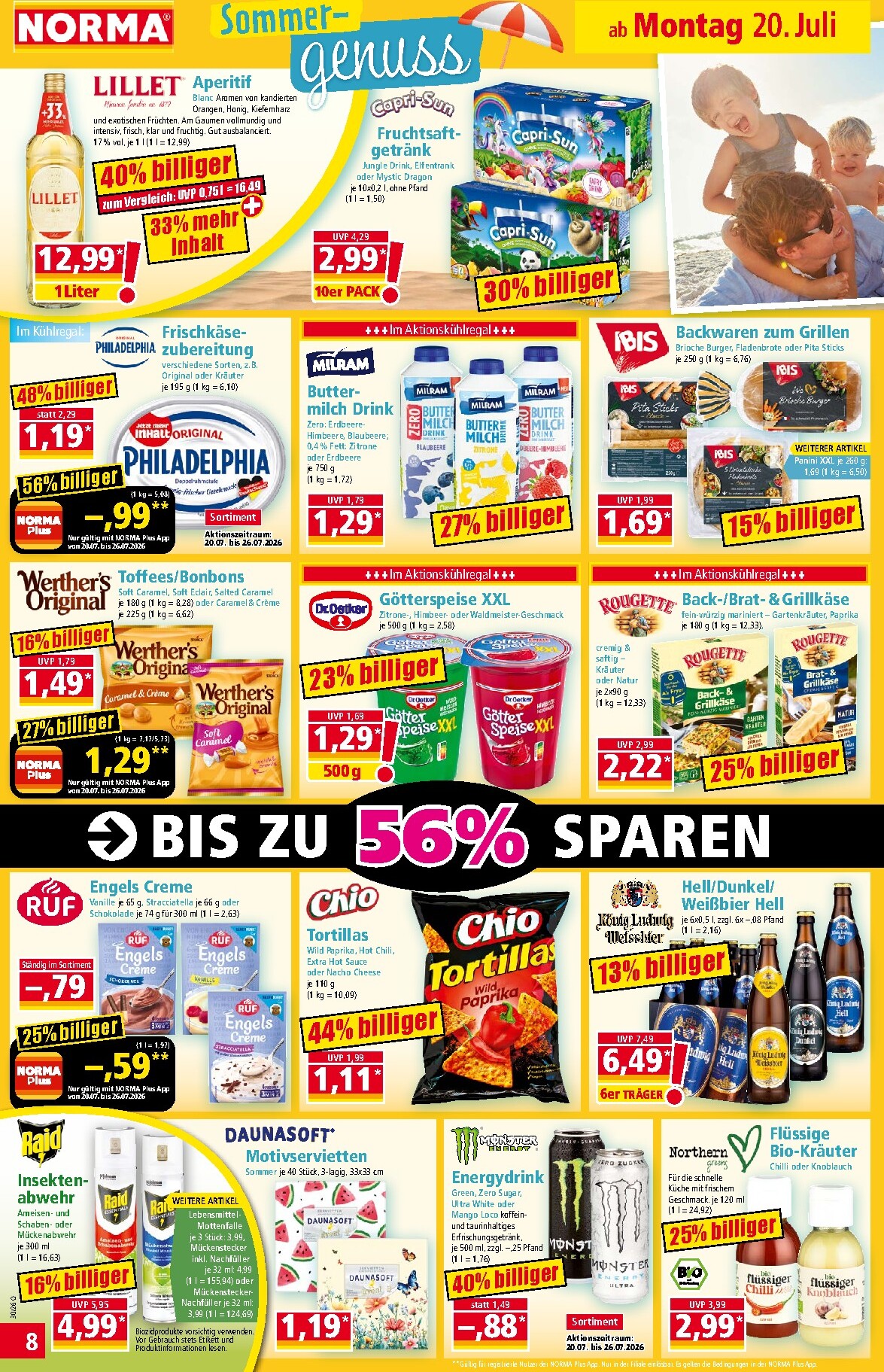 norma - Norma Prospekt nächste Woche – von Montag 20.07.2026 bis Samstag 25.07.2026 - page: 8