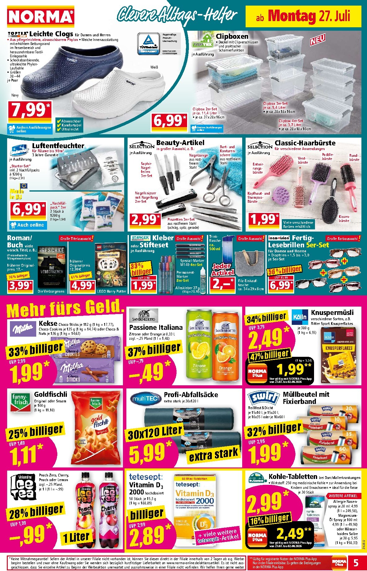 norma - Norma Prospekt nächste Woche – von Montag 27.07.2026 bis Samstag 01.08.2026 - page: 5