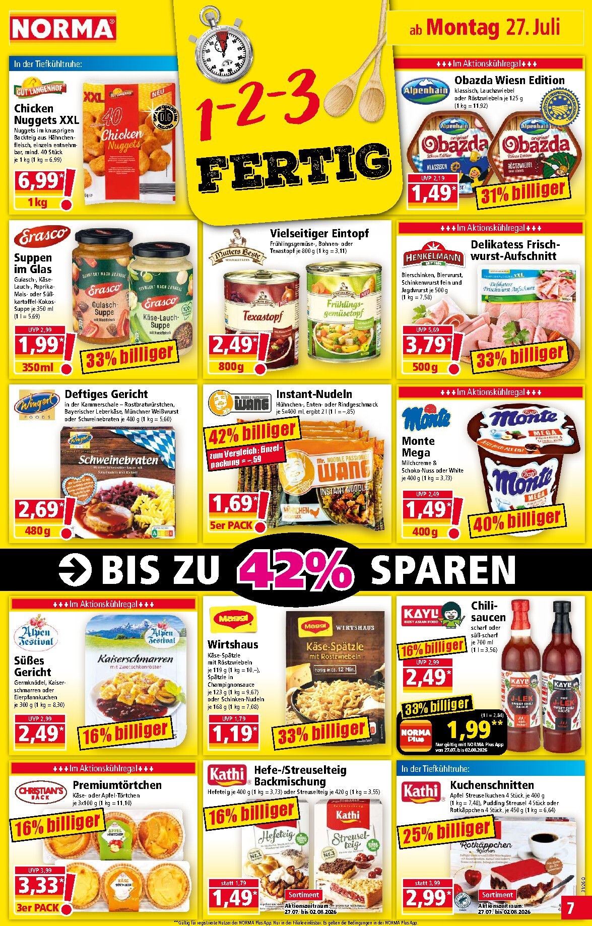 norma - Norma Prospekt nächste Woche – von Montag 27.07.2026 bis Samstag 01.08.2026 - page: 6