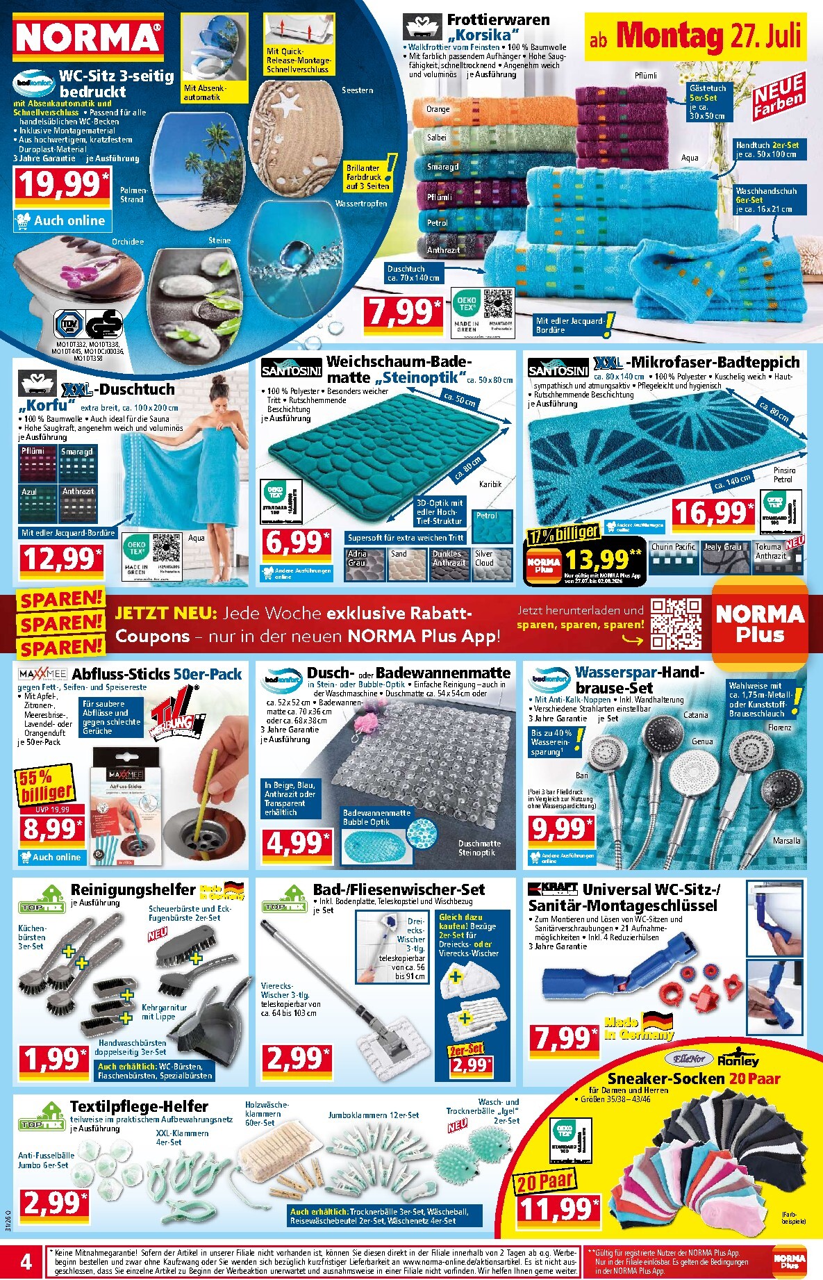 norma - Norma Prospekt nächste Woche – von Montag 27.07.2026 bis Samstag 01.08.2026 - page: 4