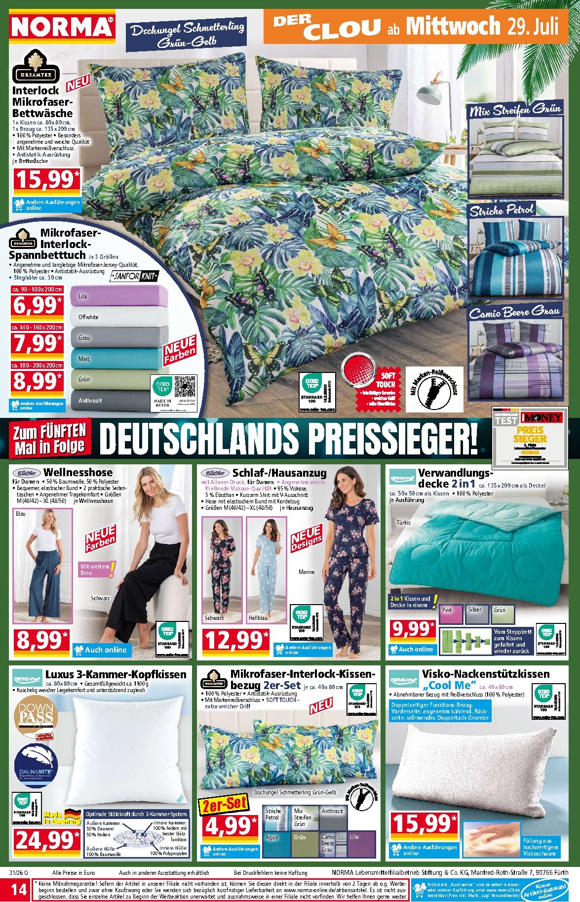 norma - Norma Prospekt nächste Woche – von Montag 27.07.2026 bis Samstag 01.08.2026 - page: 14