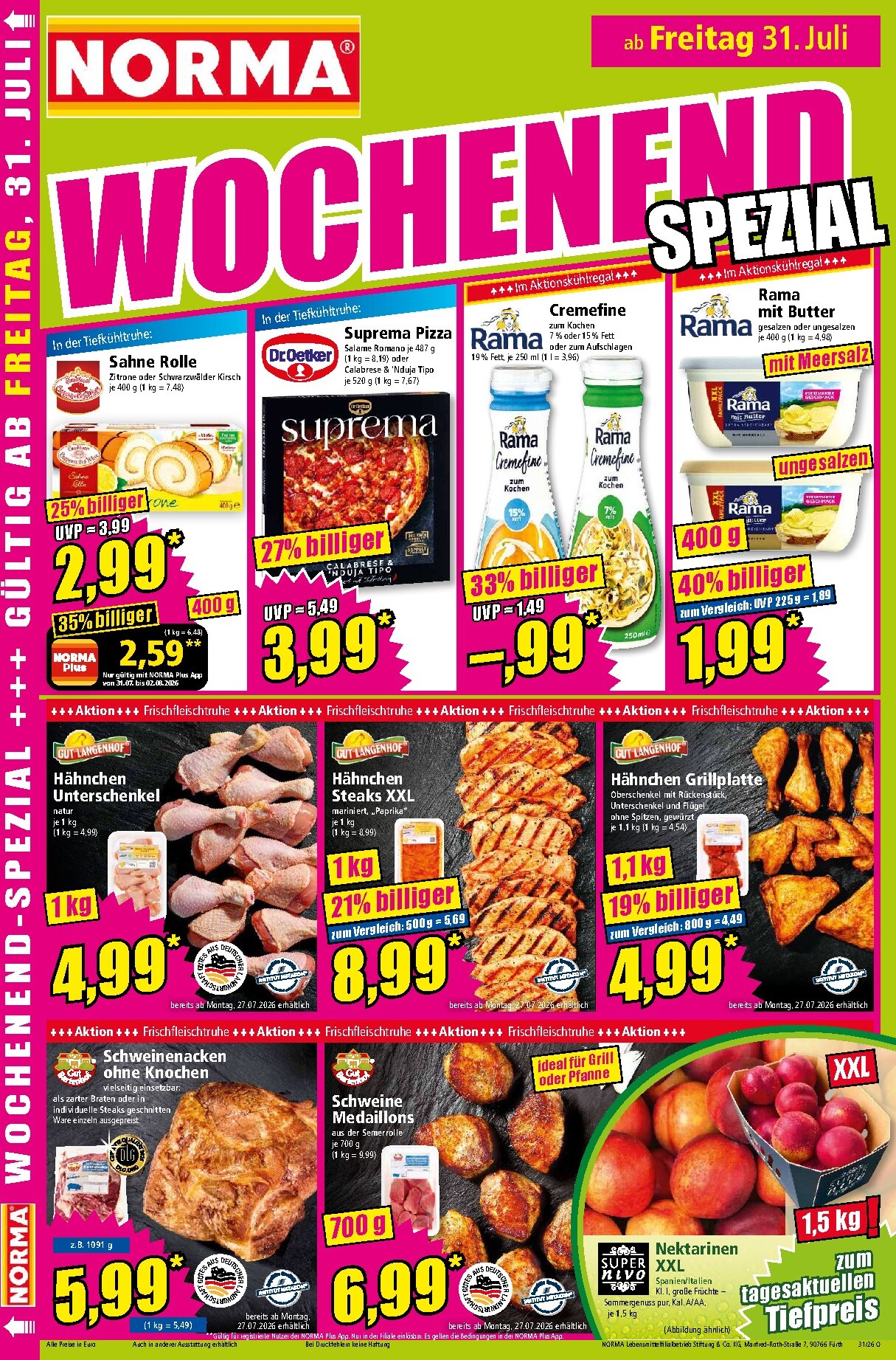 norma - Norma Prospekt nächste Woche – von Montag 27.07.2026 bis Samstag 01.08.2026 - page: 16