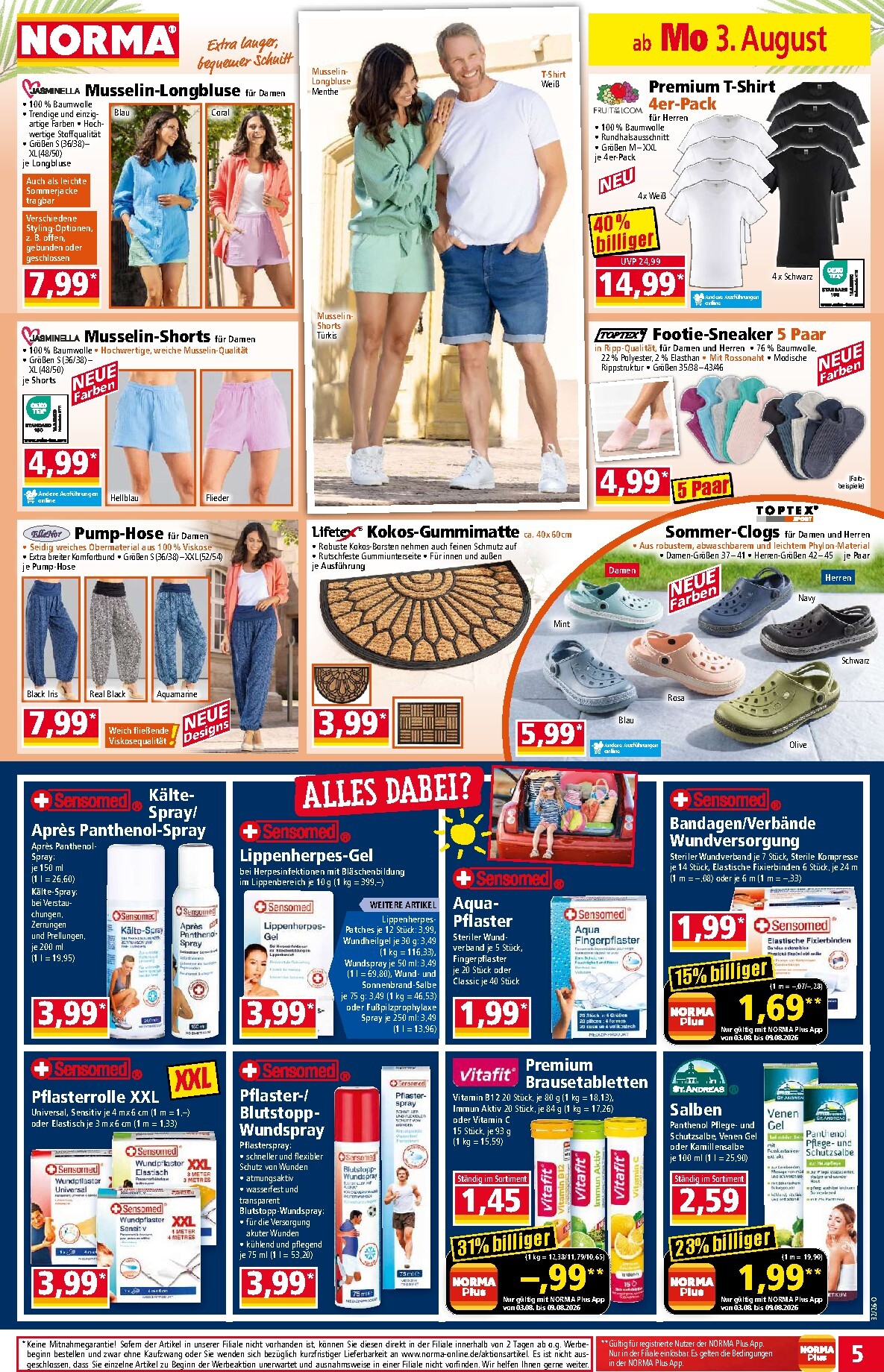 norma - Norma Prospekt nächste Woche – von Montag 03.08.2026 bis Samstag 08.08.2026 - page: 5