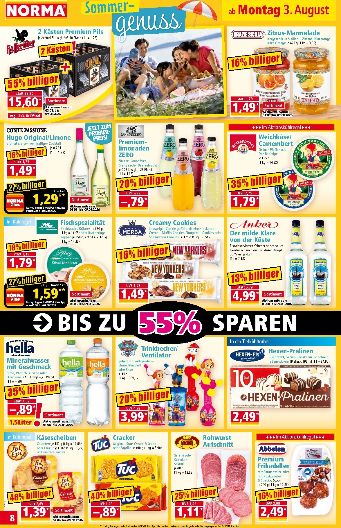 norma - Norma Prospekt nächste Woche – von Montag 03.08.2026 bis Samstag 08.08.2026 - page: 8