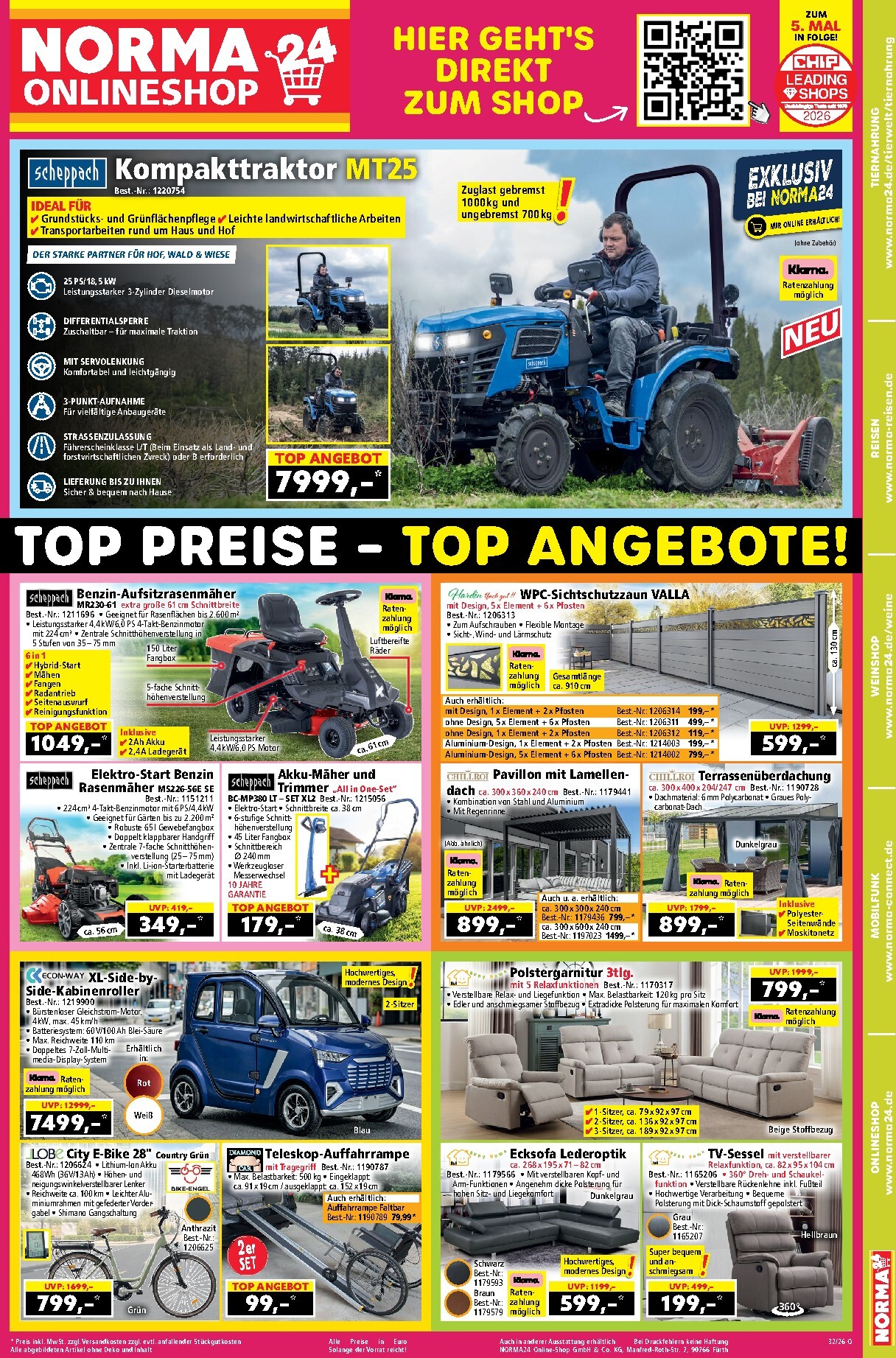 norma - Norma24 - Onlineshop Prospekt nächste Woche – von Montag 03.08.2026 bis Sonntag 09.08.2026