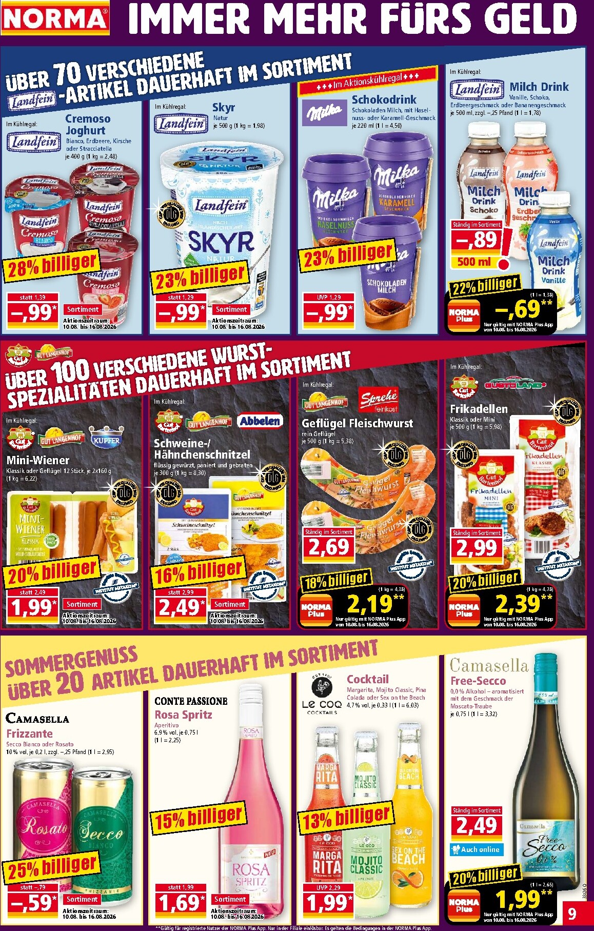 norma - Norma Prospekt nächste Woche – von Montag 10.08.2026 bis Samstag 15.08.2026 - page: 8