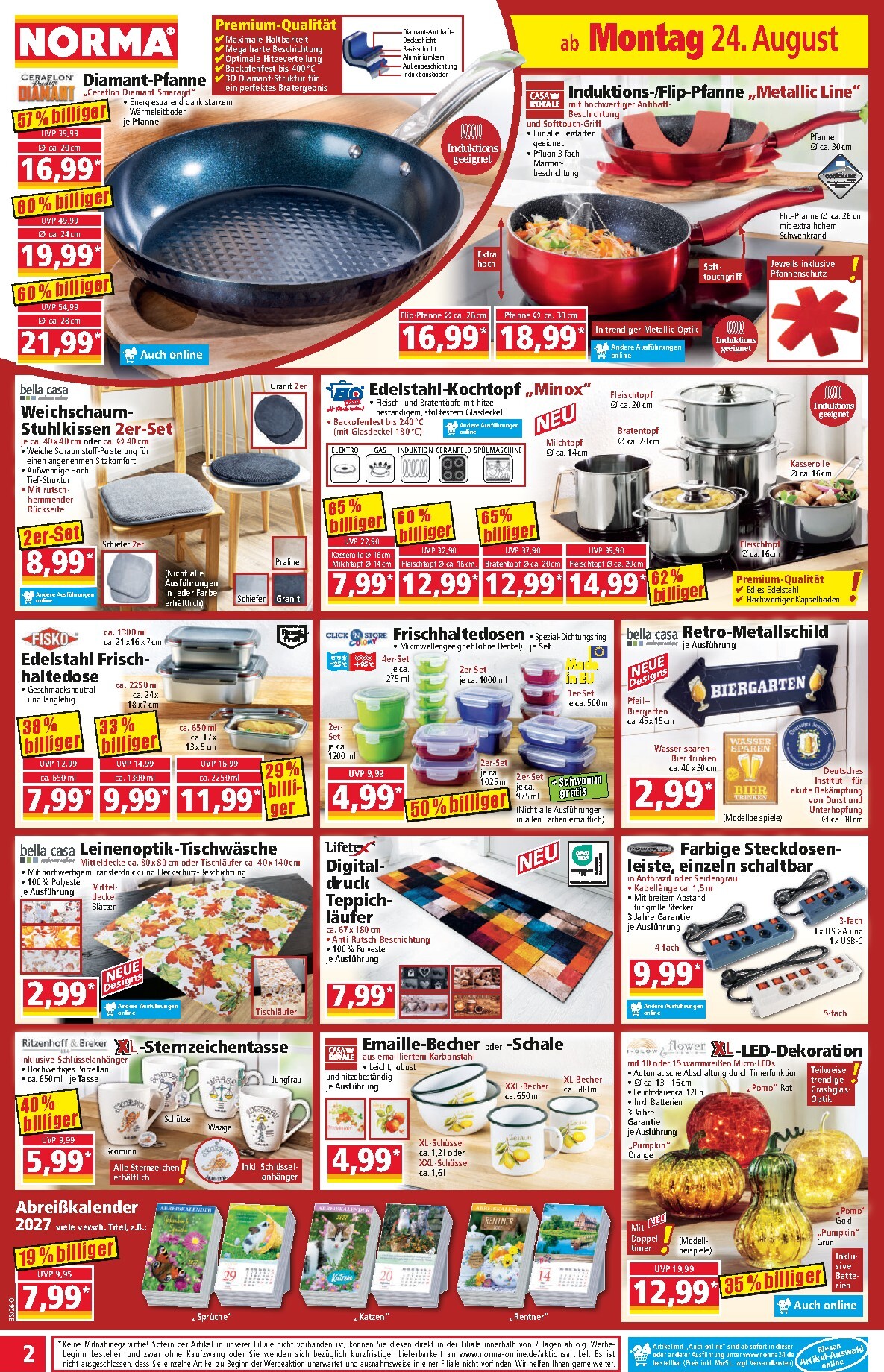 norma - Norma Prospekt nächste Woche – von Montag 24.08.2026 bis Samstag 29.08.2026 - page: 2