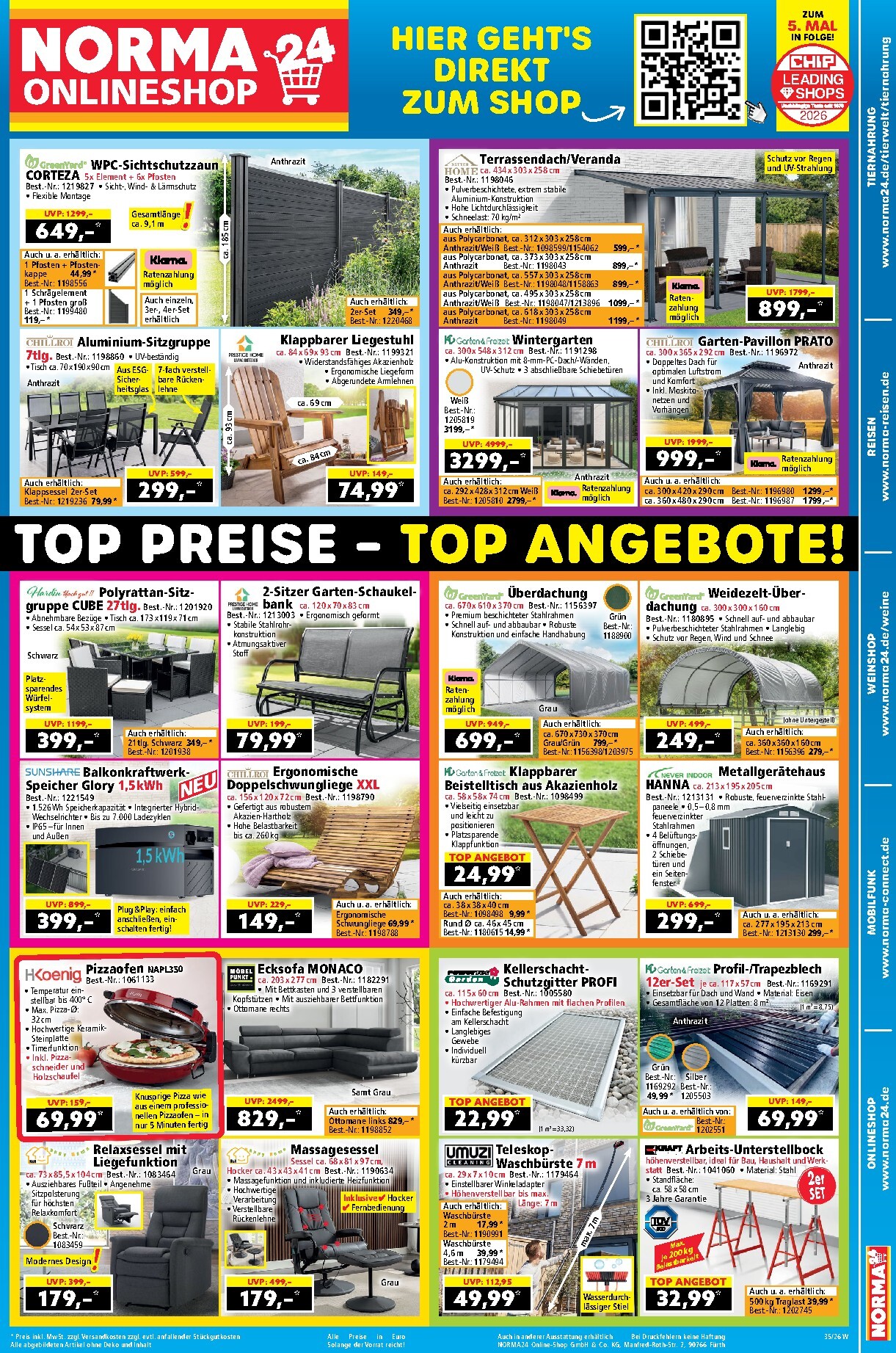 norma - Norma24 - Onlineshop Prospekt nächste Woche – von Montag 24.08.2026 bis Sonntag 30.08.2026