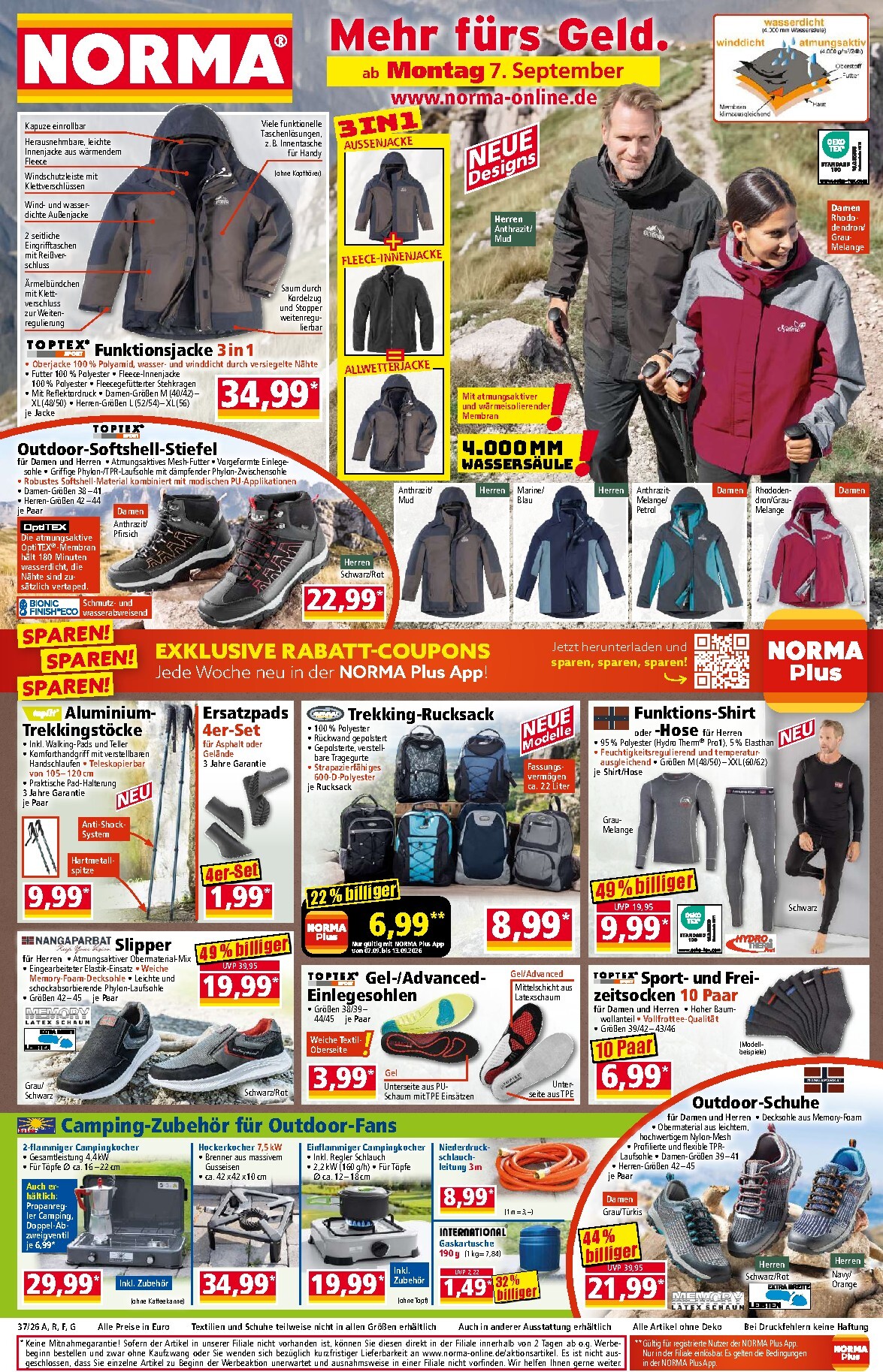 norma - Norma Prospekt nächste Woche – von Montag 07.09.2026 bis Samstag 12.09.2026