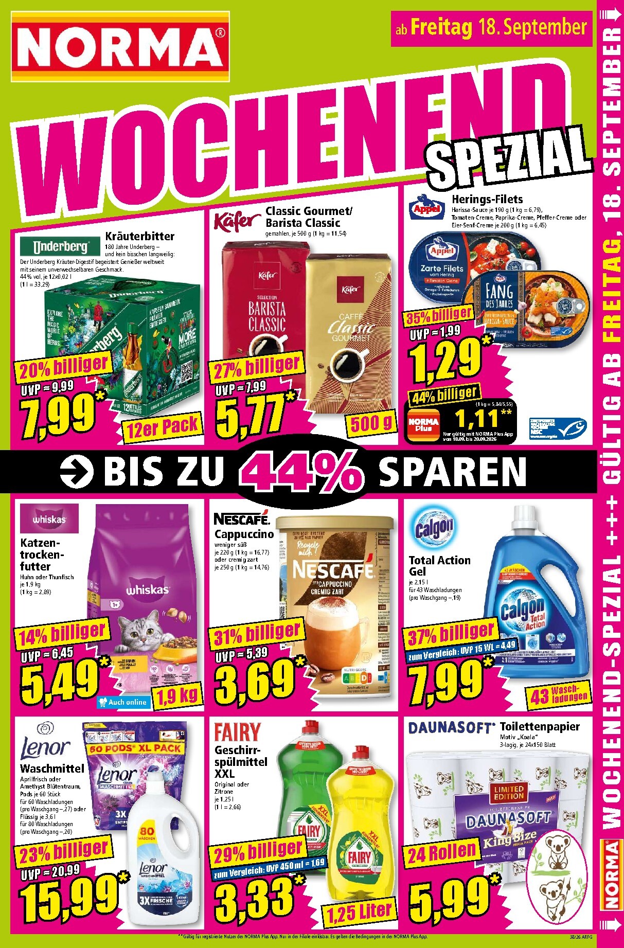 norma - Norma Prospekt nächste Woche – von Montag 14.09.2026 bis Samstag 19.09.2026 - page: 17