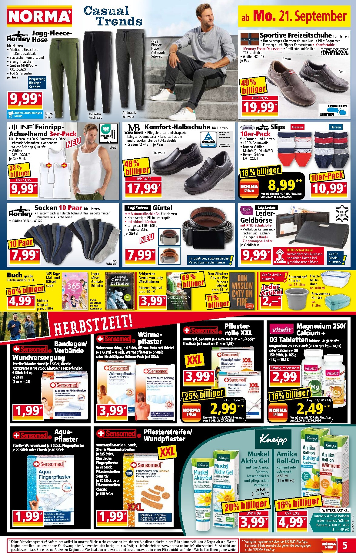 norma - Norma Prospekt nächste Woche – von Montag 21.09.2026 bis Samstag 26.09.2026 - page: 5
