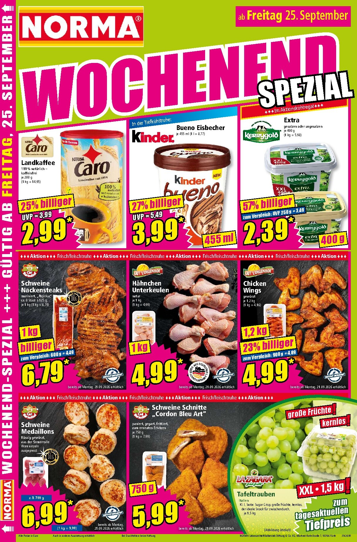 norma - Norma Prospekt nächste Woche – von Montag 21.09.2026 bis Samstag 26.09.2026 - page: 16