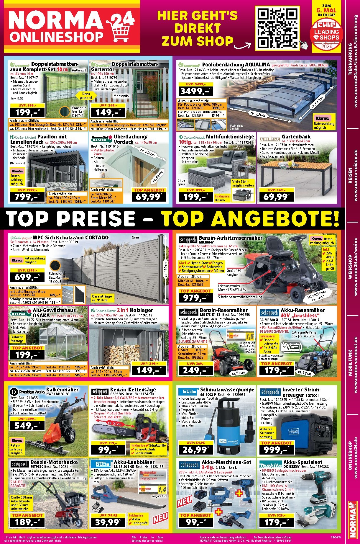 norma - Norma Prospekt nächste Woche – von Montag 21.09.2026 bis Samstag 26.09.2026 - page: 17