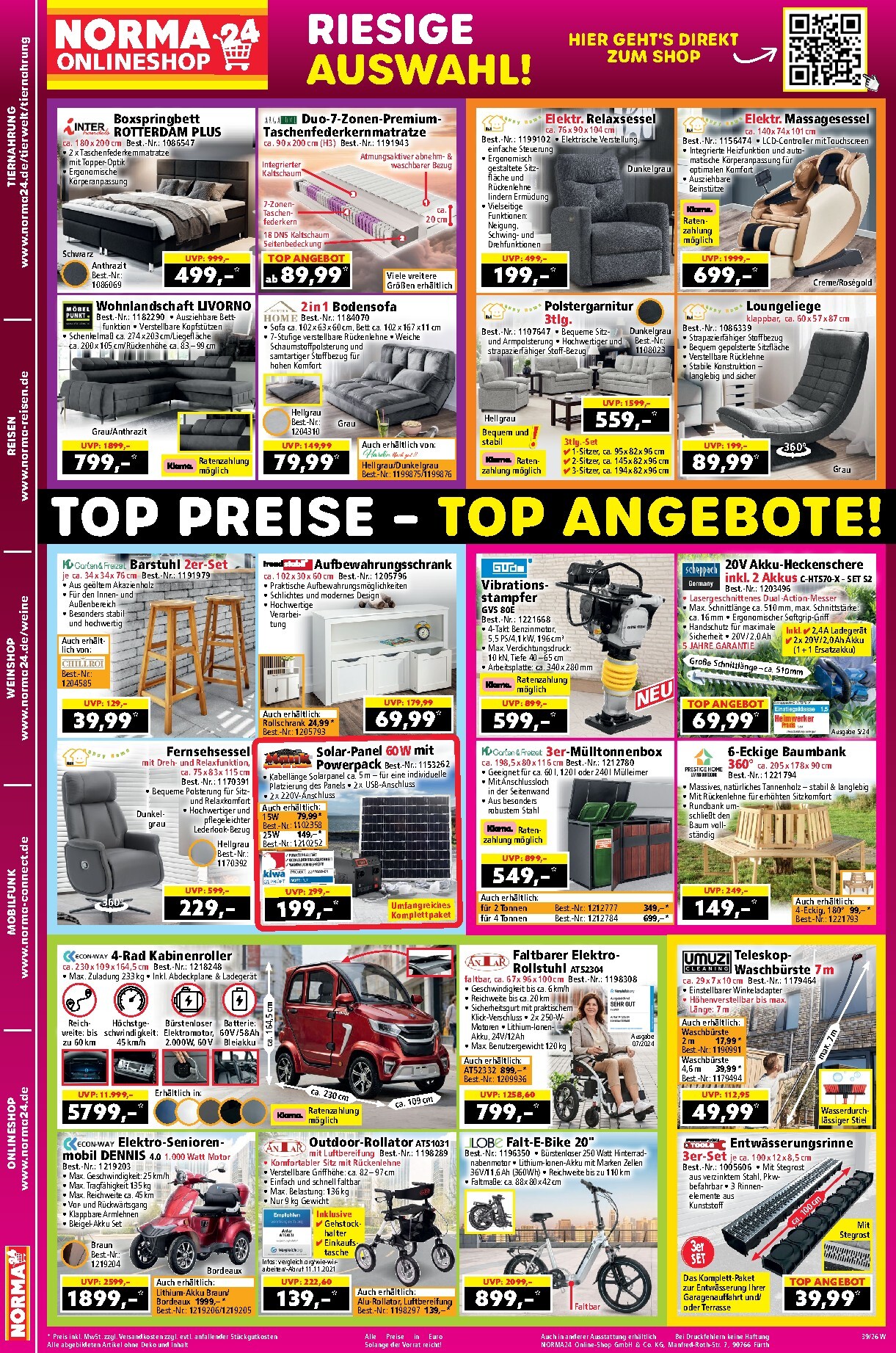 norma - Norma - Onlineshop Prospekt nächste Woche – von Montag 21.09.2026 bis Samstag 26.09.2026 - page: 2