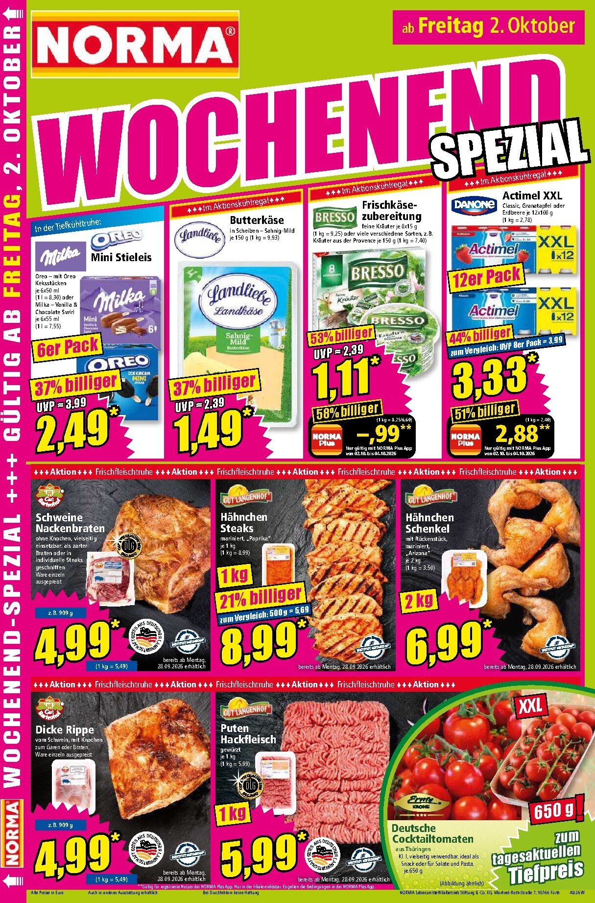 norma - Norma Prospekt nächste Woche – von Montag 28.09.2026 bis Freitag 02.10.2026 - page: 16