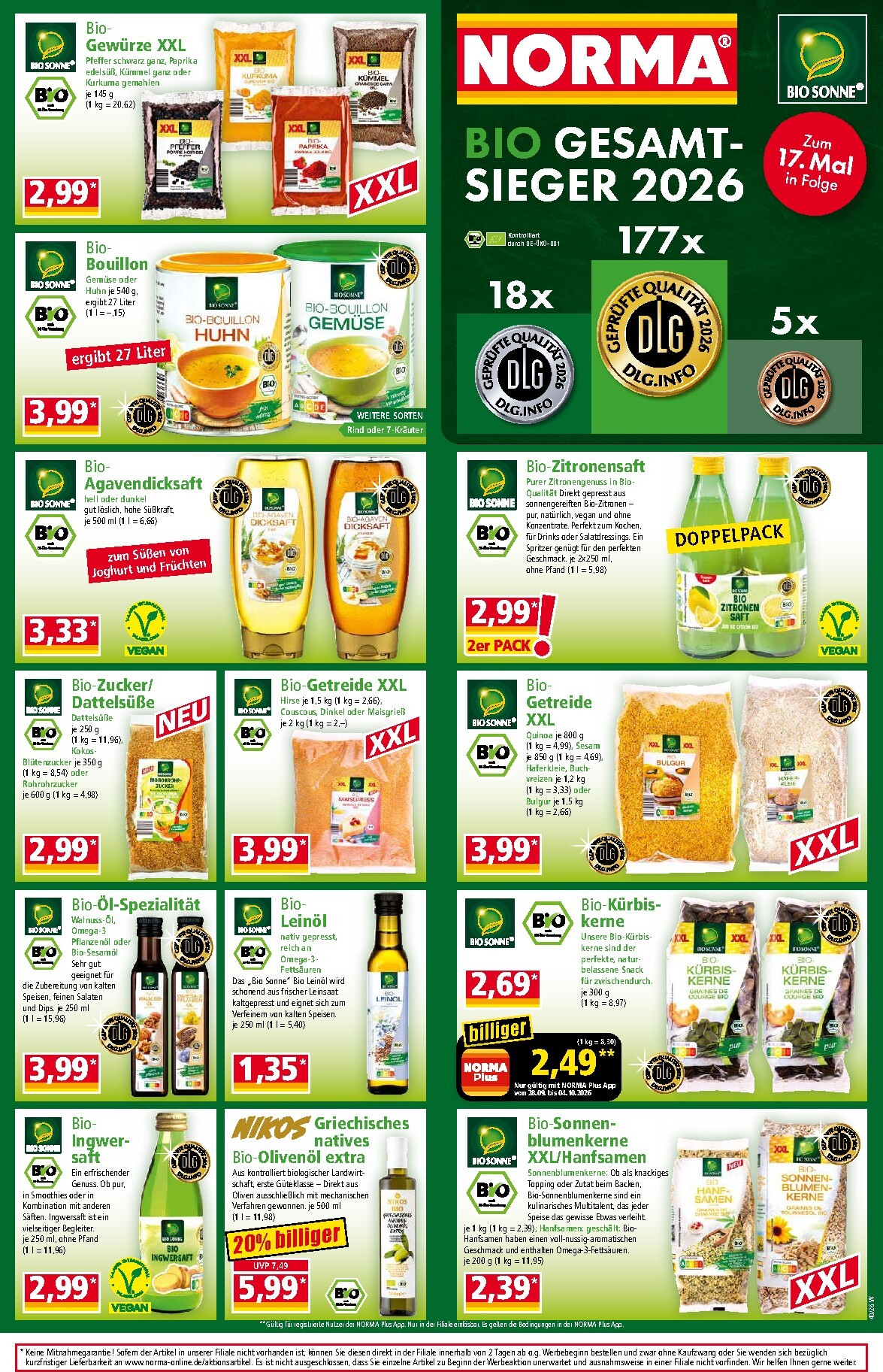 norma - Norma Prospekt nächste Woche – von Montag 28.09.2026 bis Freitag 02.10.2026 - page: 17