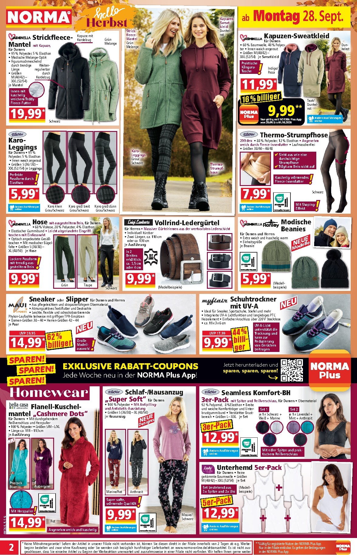 norma - Norma Prospekt nächste Woche – von Montag 28.09.2026 bis Freitag 02.10.2026 - page: 2