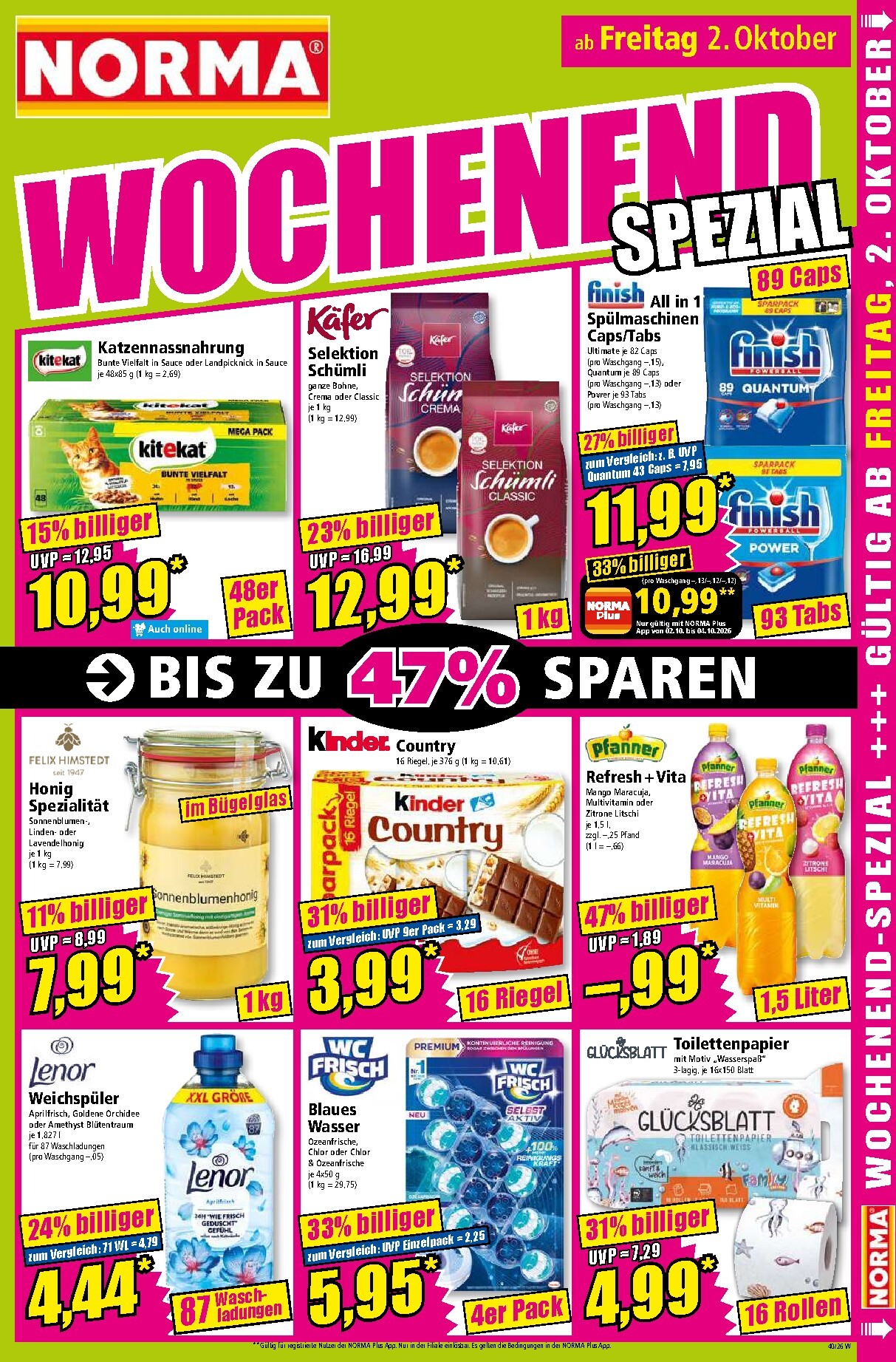 norma - Norma Prospekt nächste Woche – von Montag 28.09.2026 bis Freitag 02.10.2026 - page: 15
