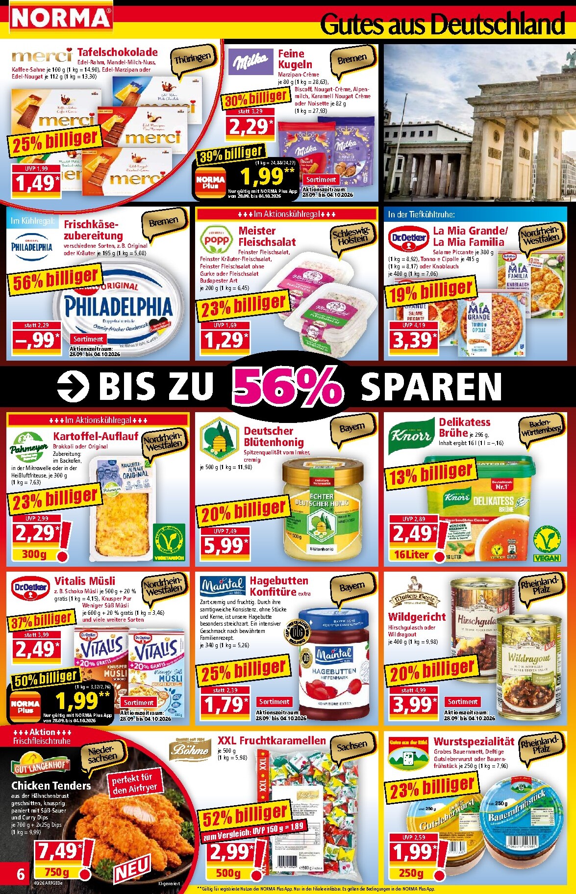 norma - Norma Prospekt nächste Woche – von Montag 28.09.2026 bis Freitag 02.10.2026 - page: 6