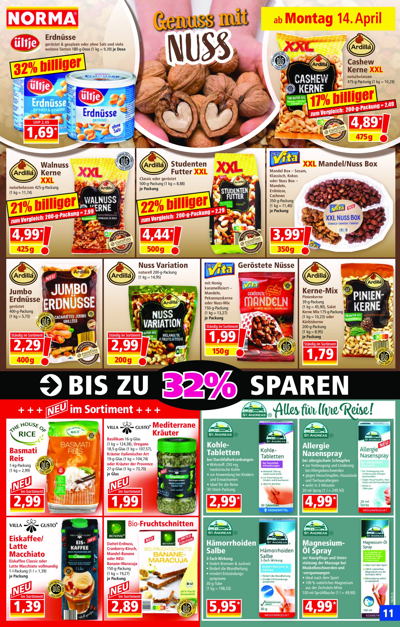 norma - Norma-Prospekt gültig von 14.04. bis 19.04. - page: 11
