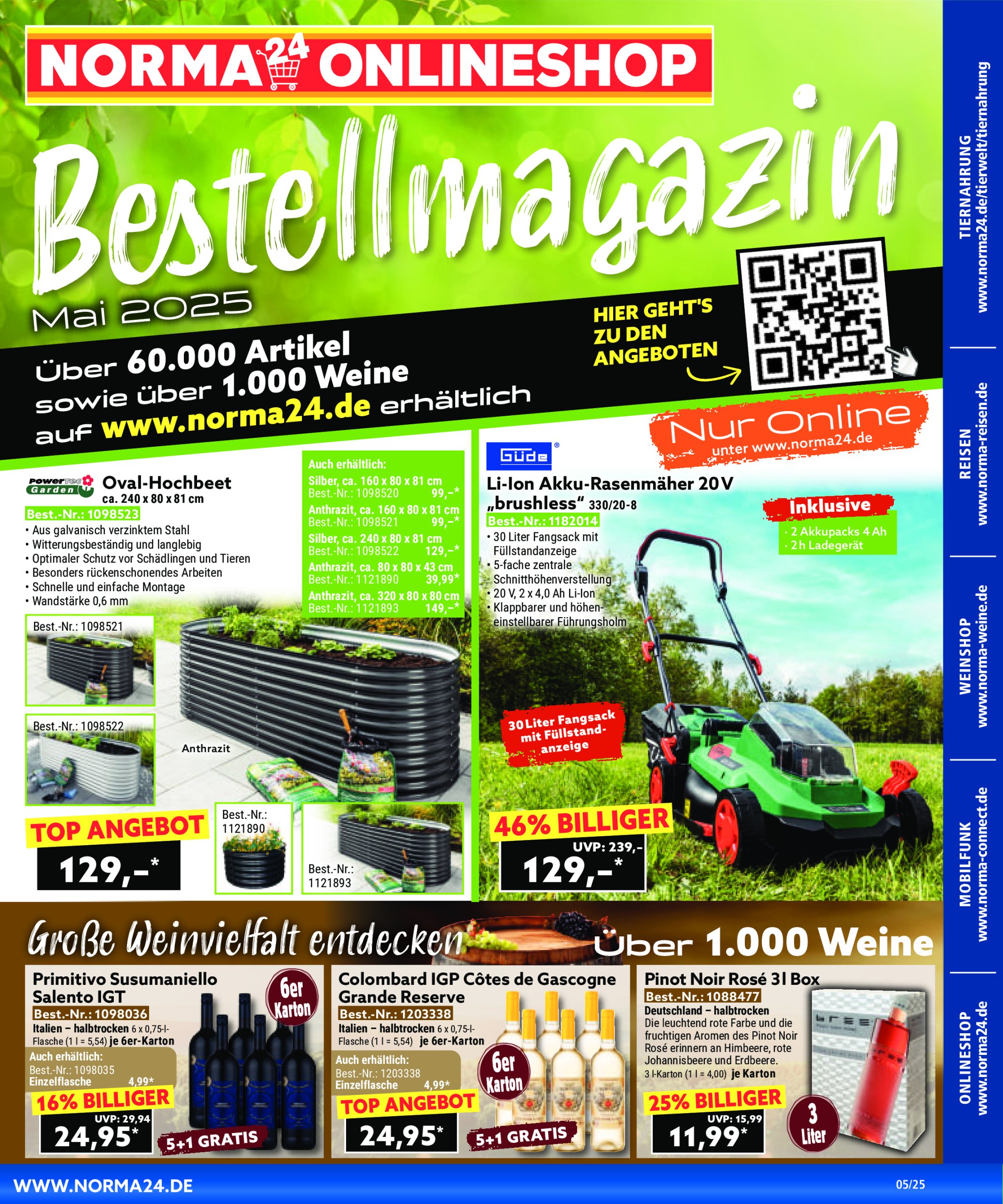norma - Norma - Bestellmagazin-Prospekt gültig von 01.05. bis 31.05.
