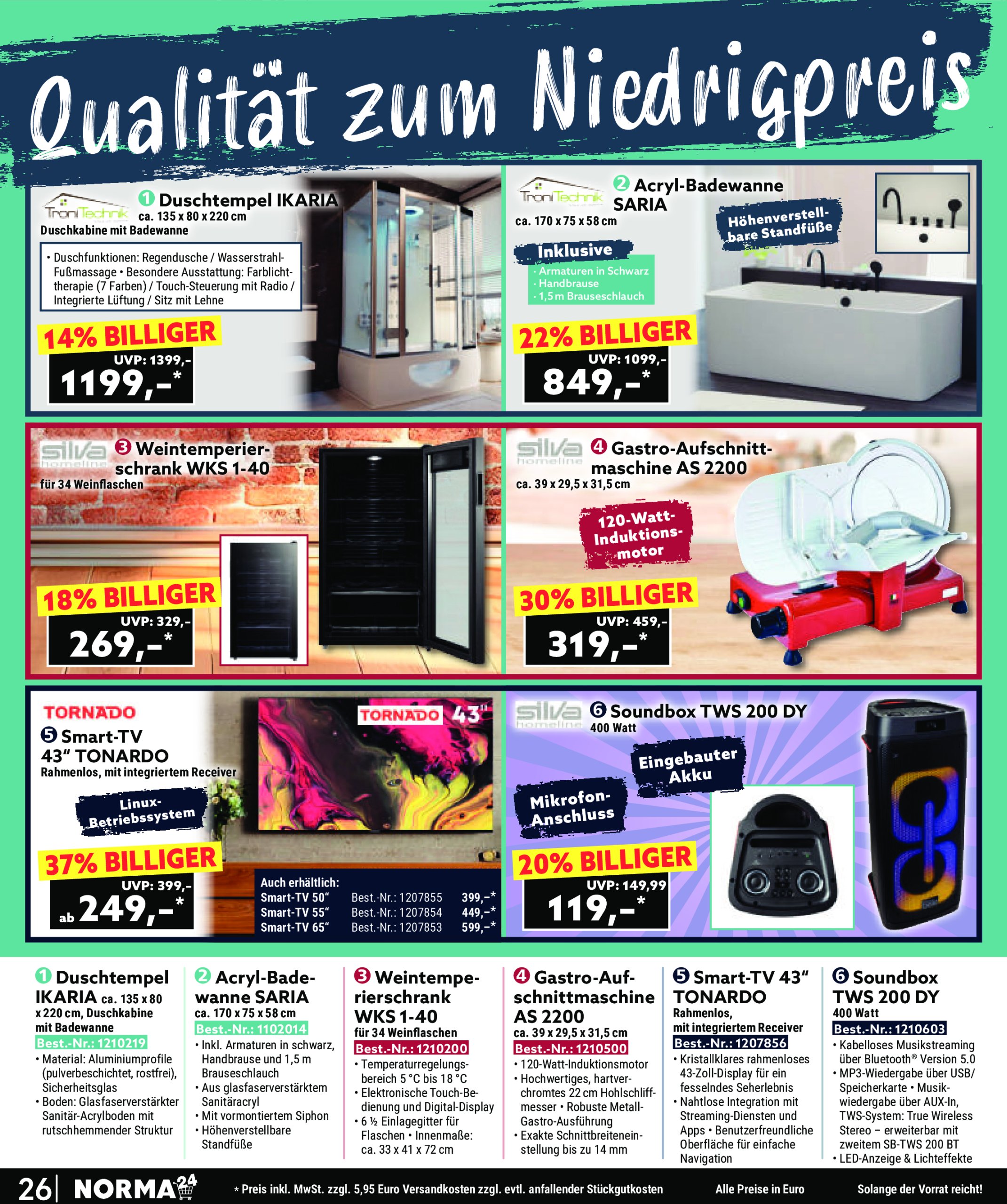 norma - Norma - Bestellmagazin-Prospekt gültig von 01.05. bis 31.05. - page: 26