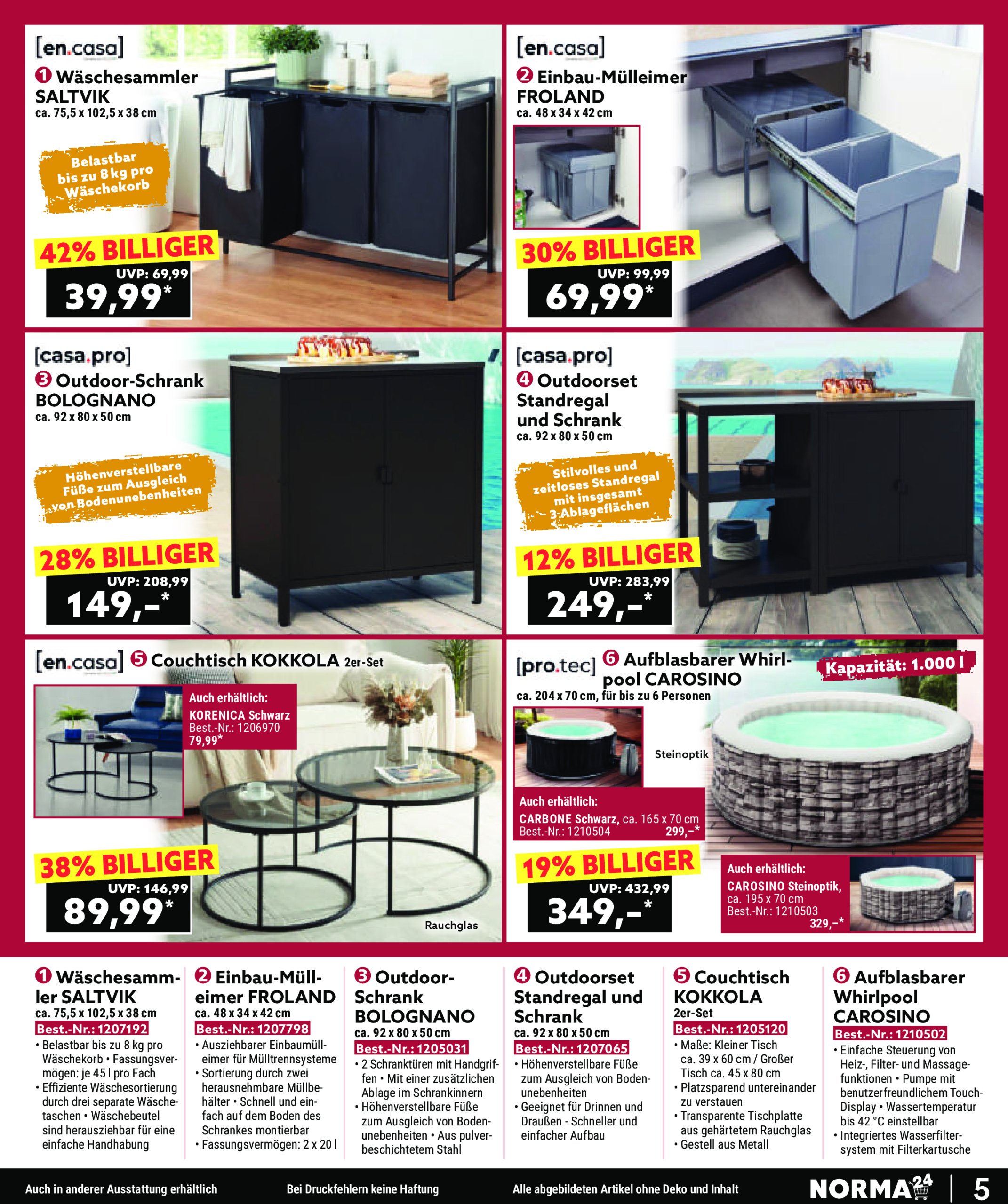norma - Norma - Bestellmagazin-Prospekt gültig von 01.05. bis 31.05. - page: 5