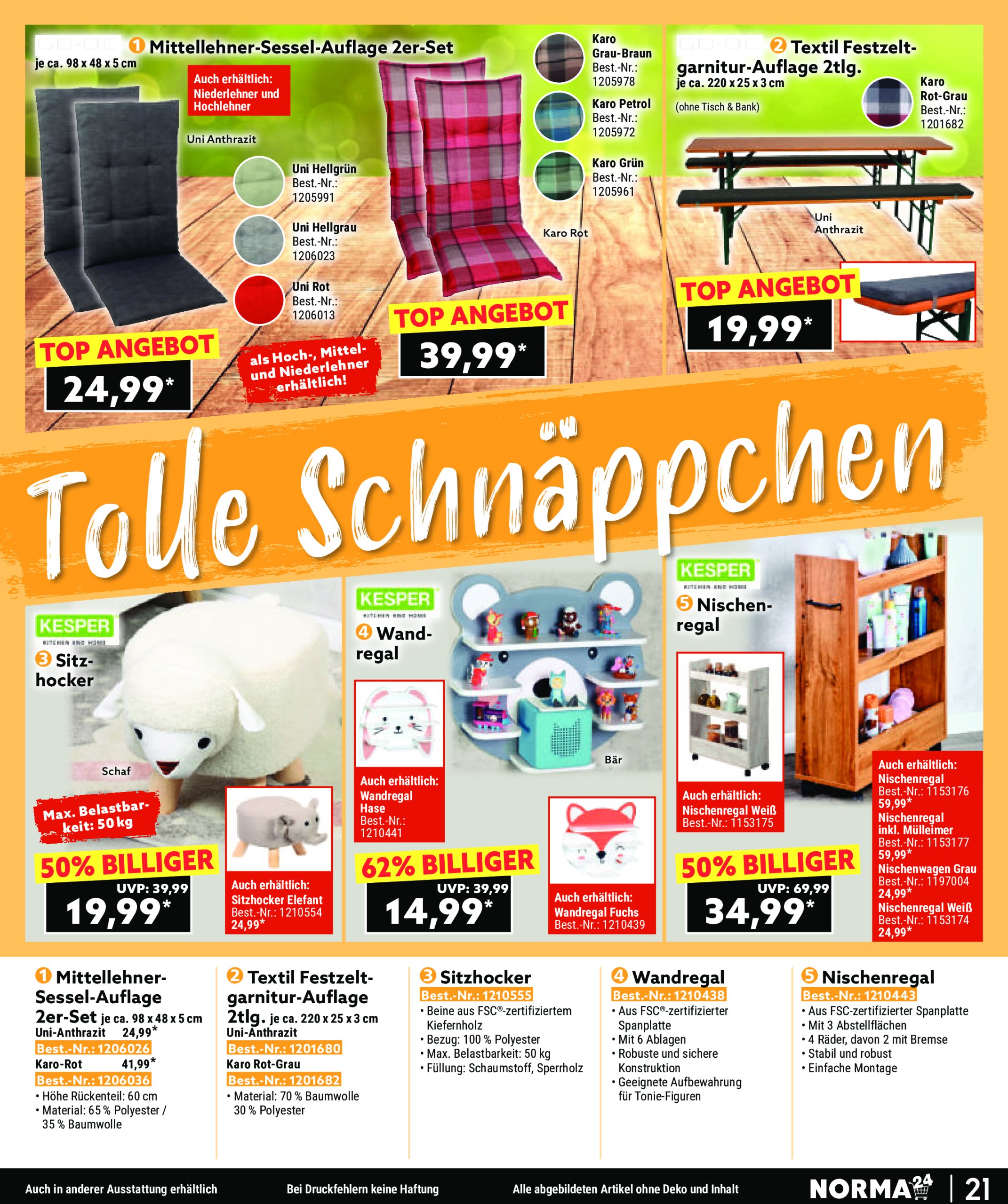 norma - Norma - Bestellmagazin-Prospekt gültig von 01.05. bis 31.05. - page: 21