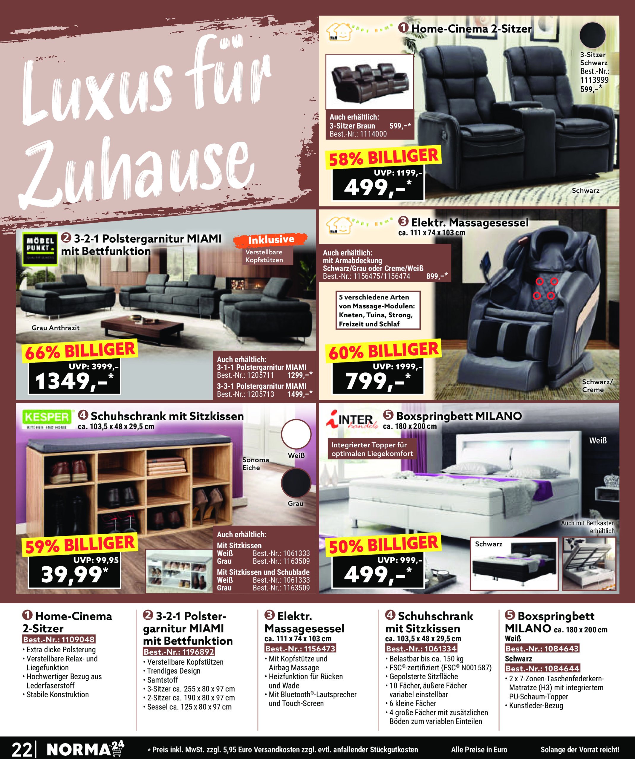 norma - Norma - Bestellmagazin-Prospekt gültig von 01.05. bis 31.05. - page: 22