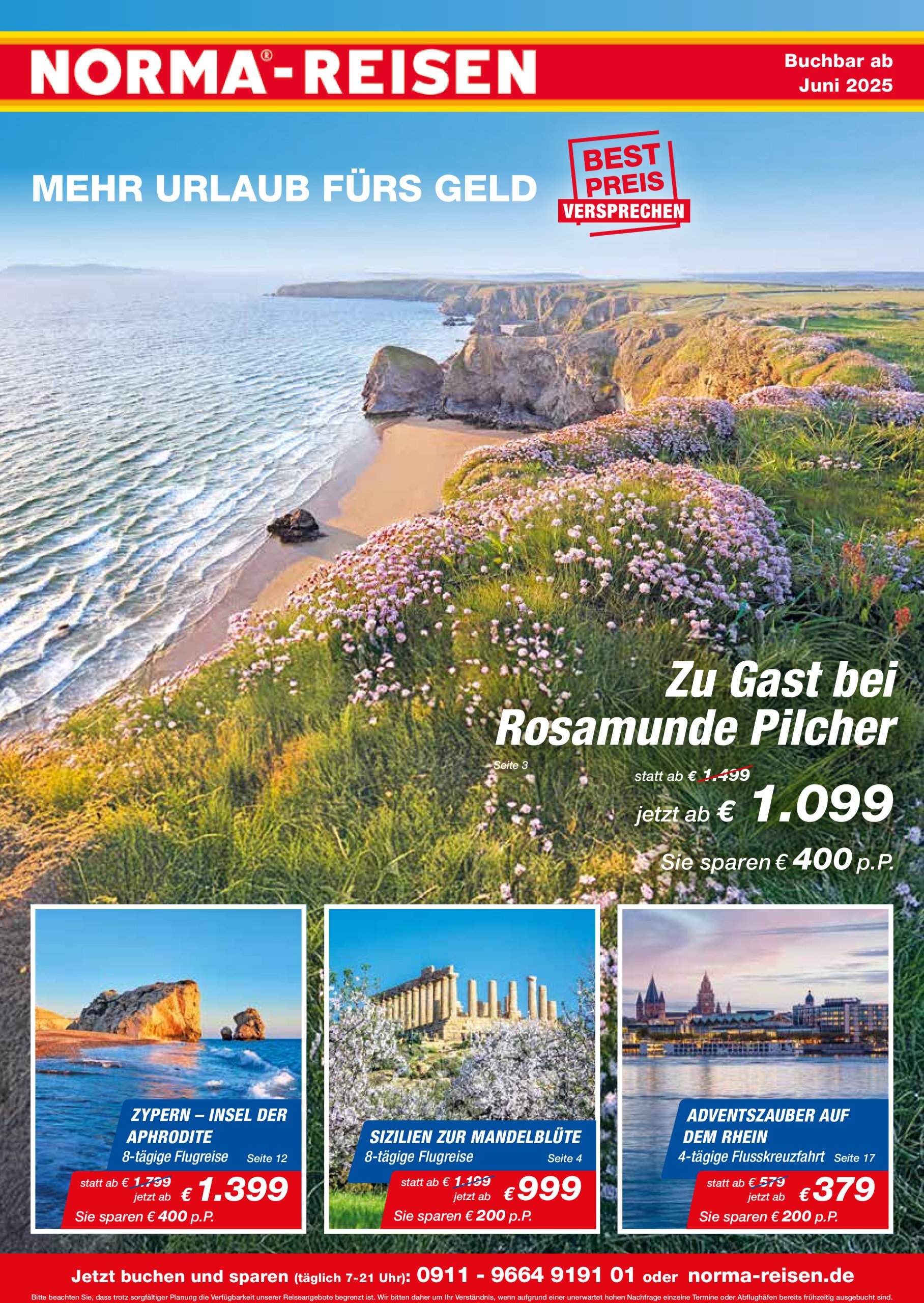 norma - Norma - Reisen-Prospekt gültig vom 01.06. bis 30.06.