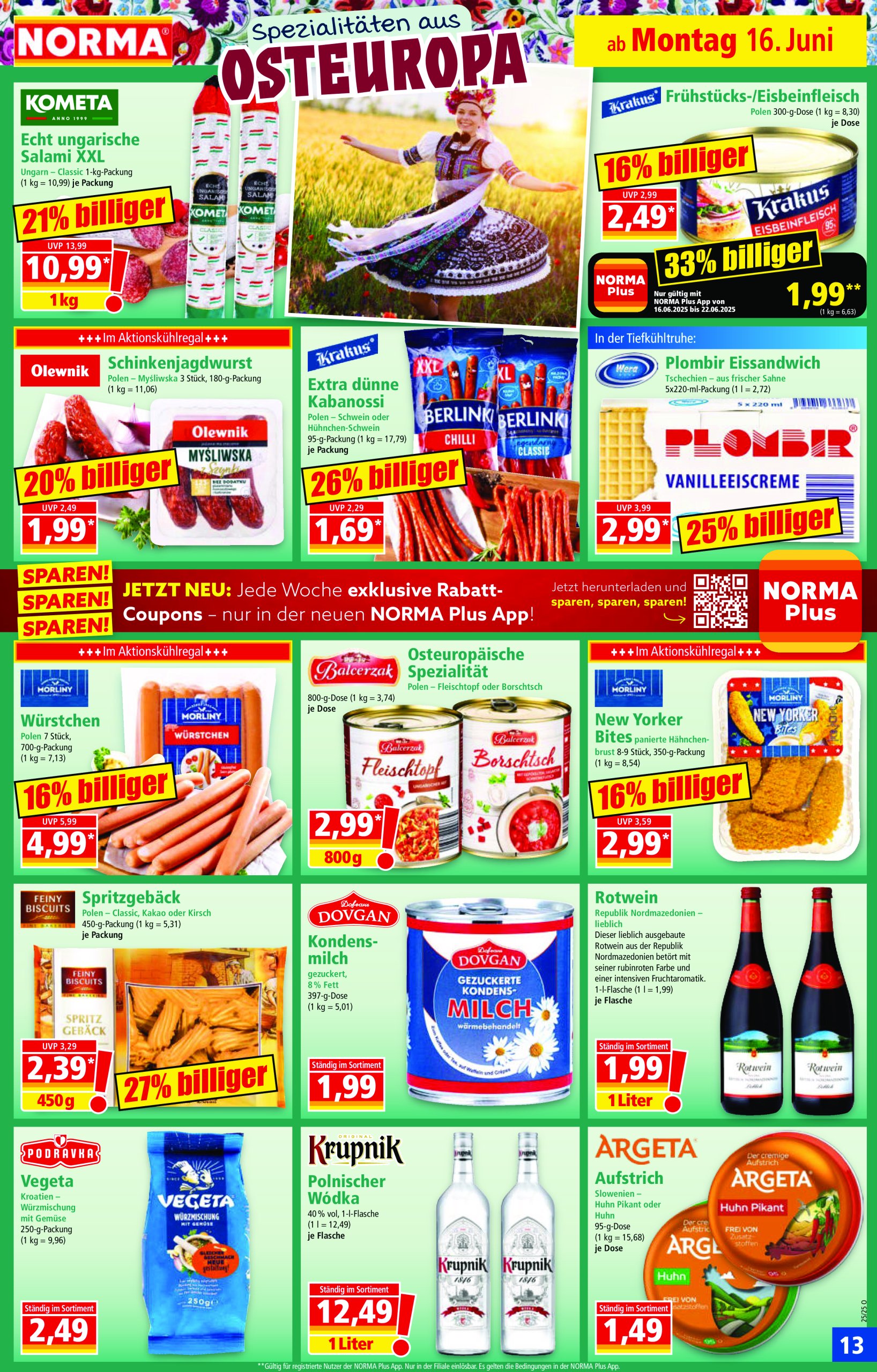 norma - Norma-Prospekt gültig vom 16.06. bis 21.06. - page: 14