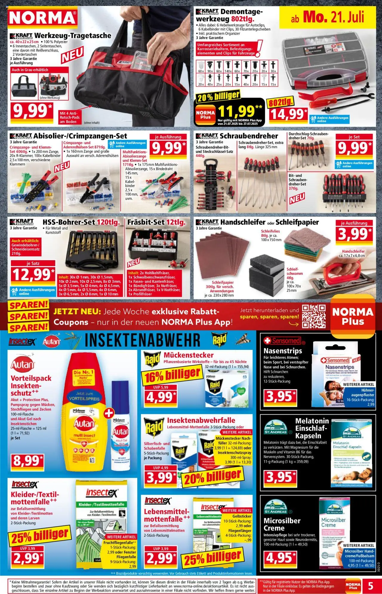 norma - Norma Prospekt der Woche ab 21.07.2025 - 26.07.2025 - page: 5