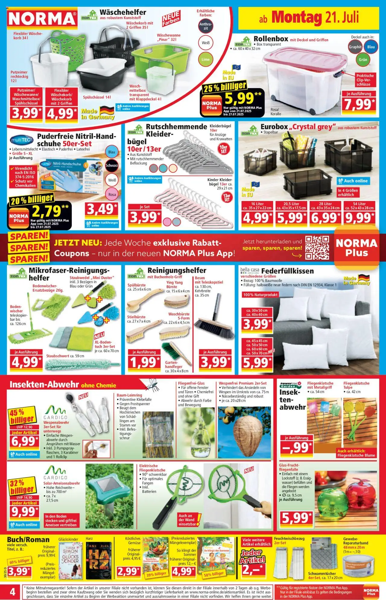 norma - Norma Prospekt der Woche ab 21.07.2025 - 26.07.2025 - page: 4
